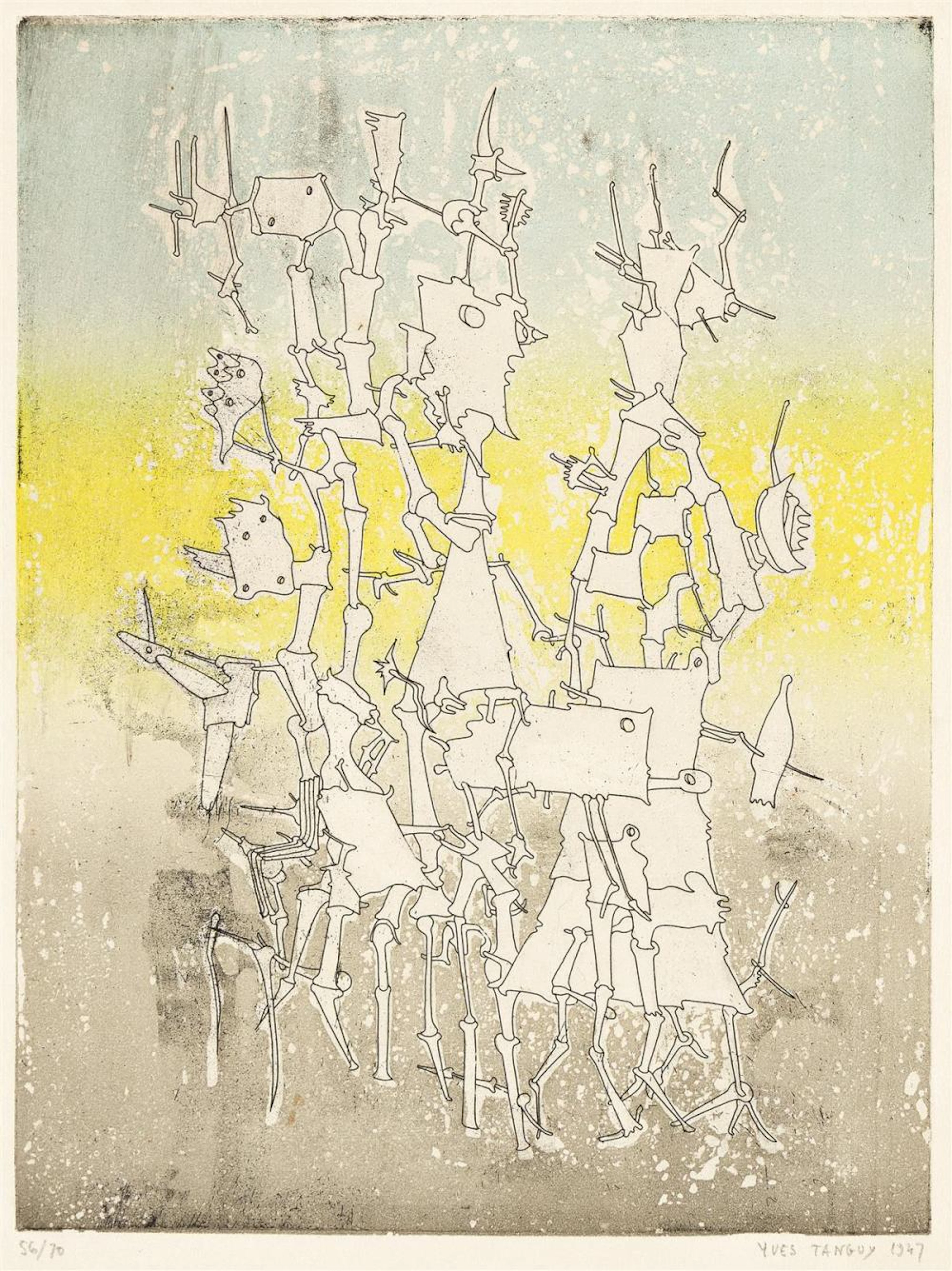 YVES TANGUY Rhabdomacie.