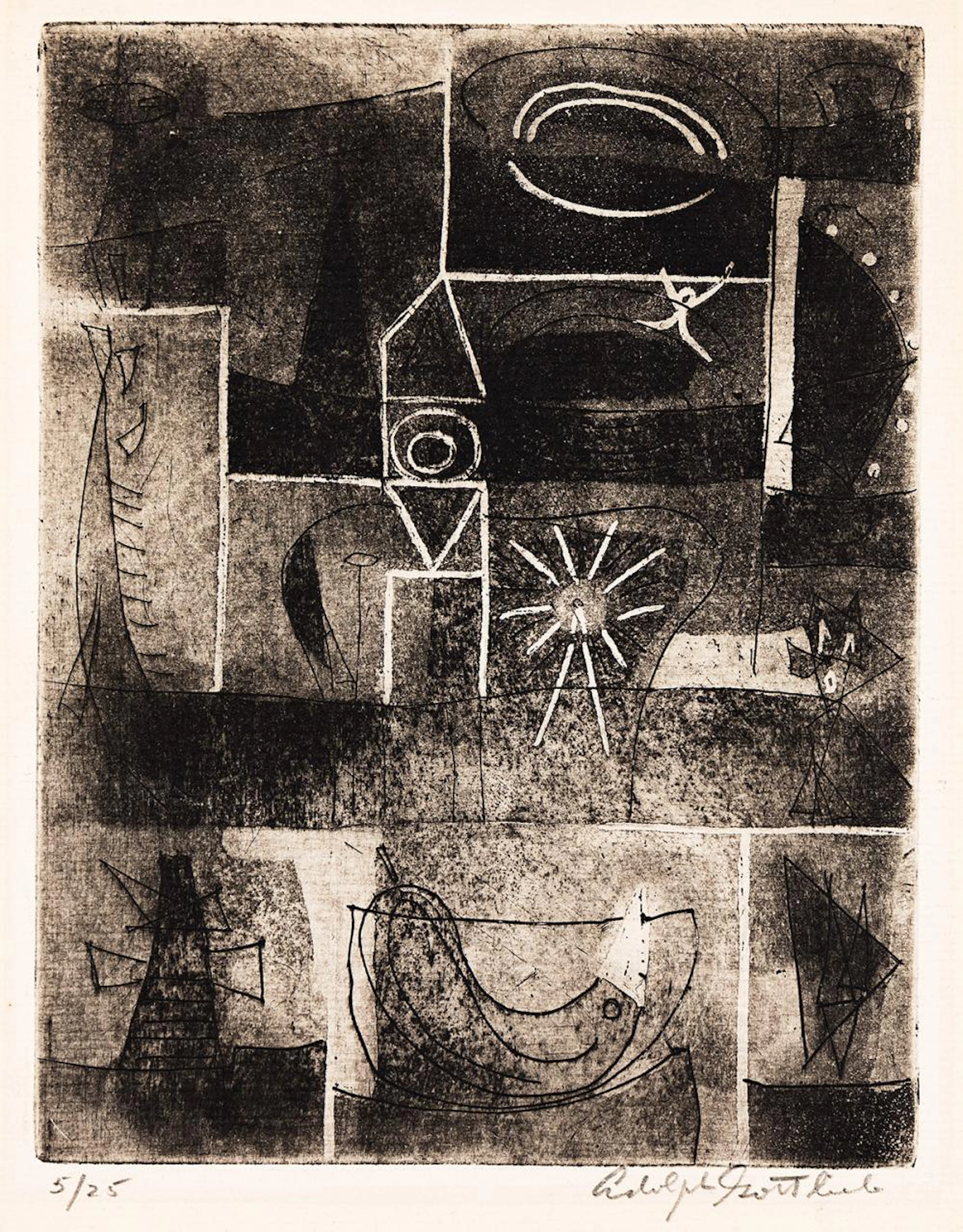 ADOLPH GOTTLIEB Voyage.