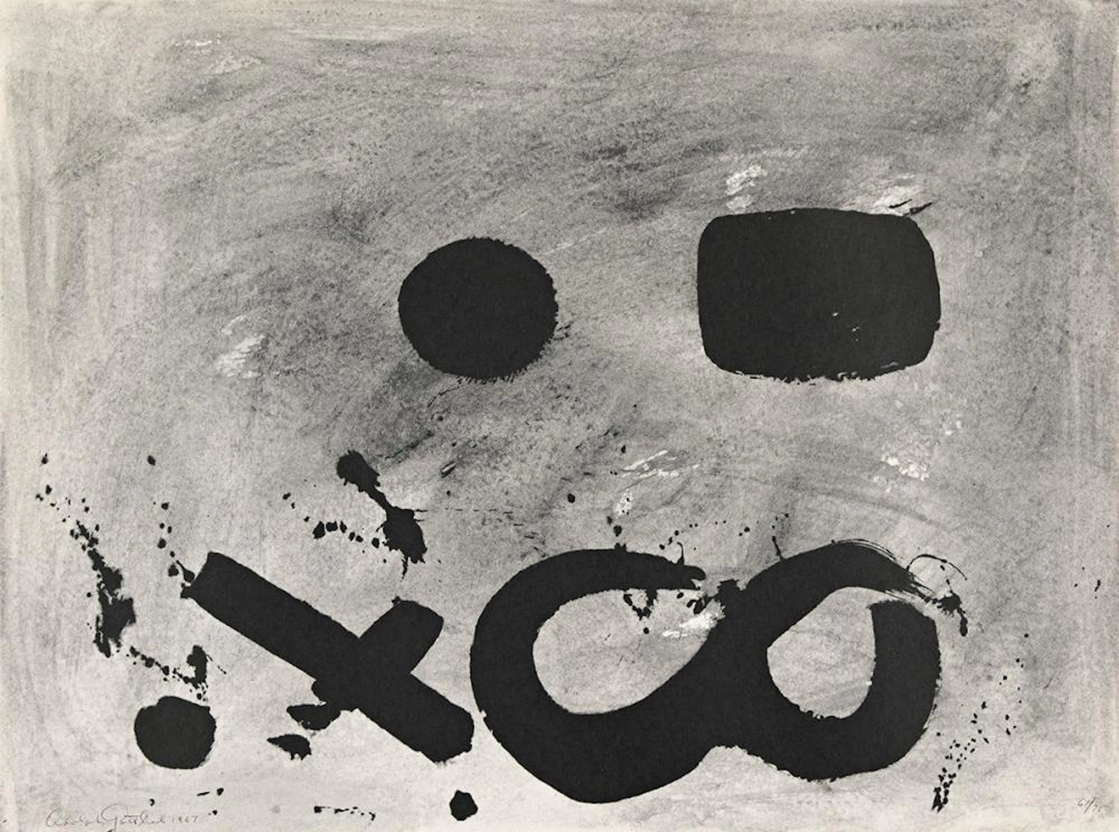 ADOLPH GOTTLIEB Figure Eight.