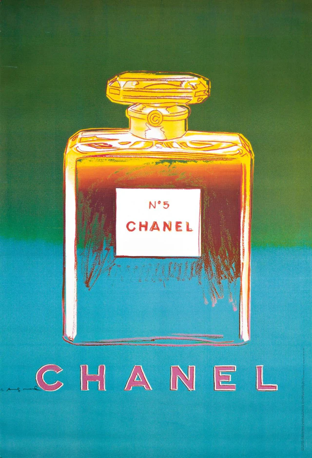 ANDY WARHOL (AFTER) Chanel No. 5 (Blue).