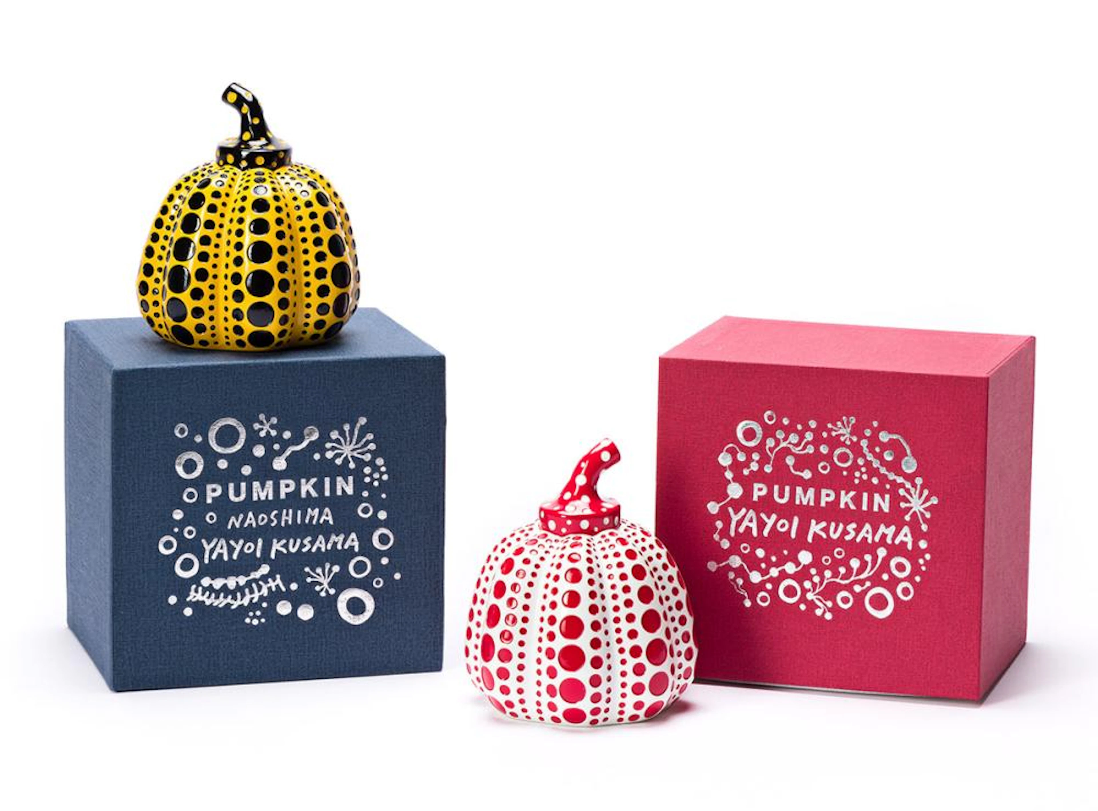 YAYOI KUSAMA Two Pumpkins.