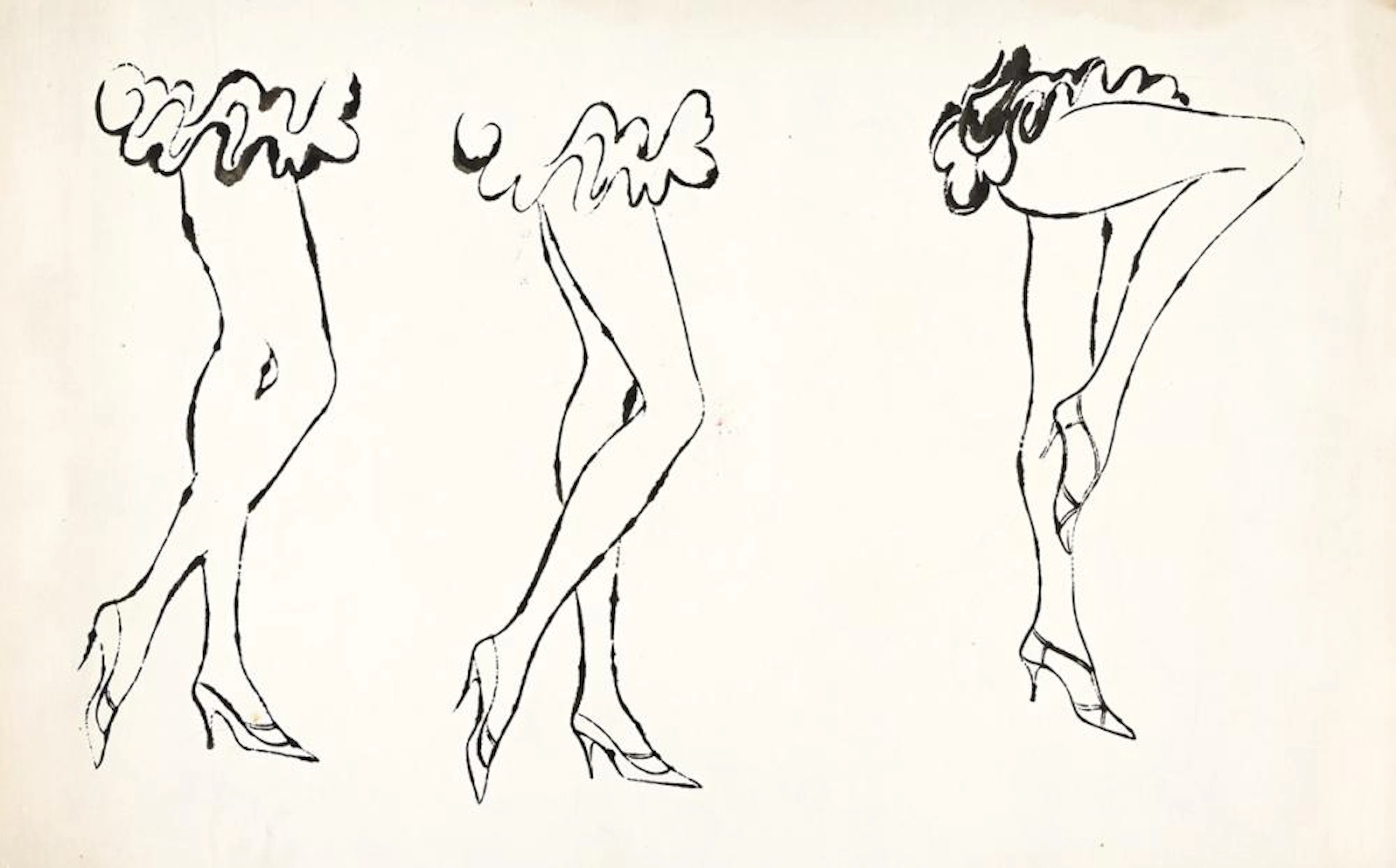 ANDY WARHOL Legs.