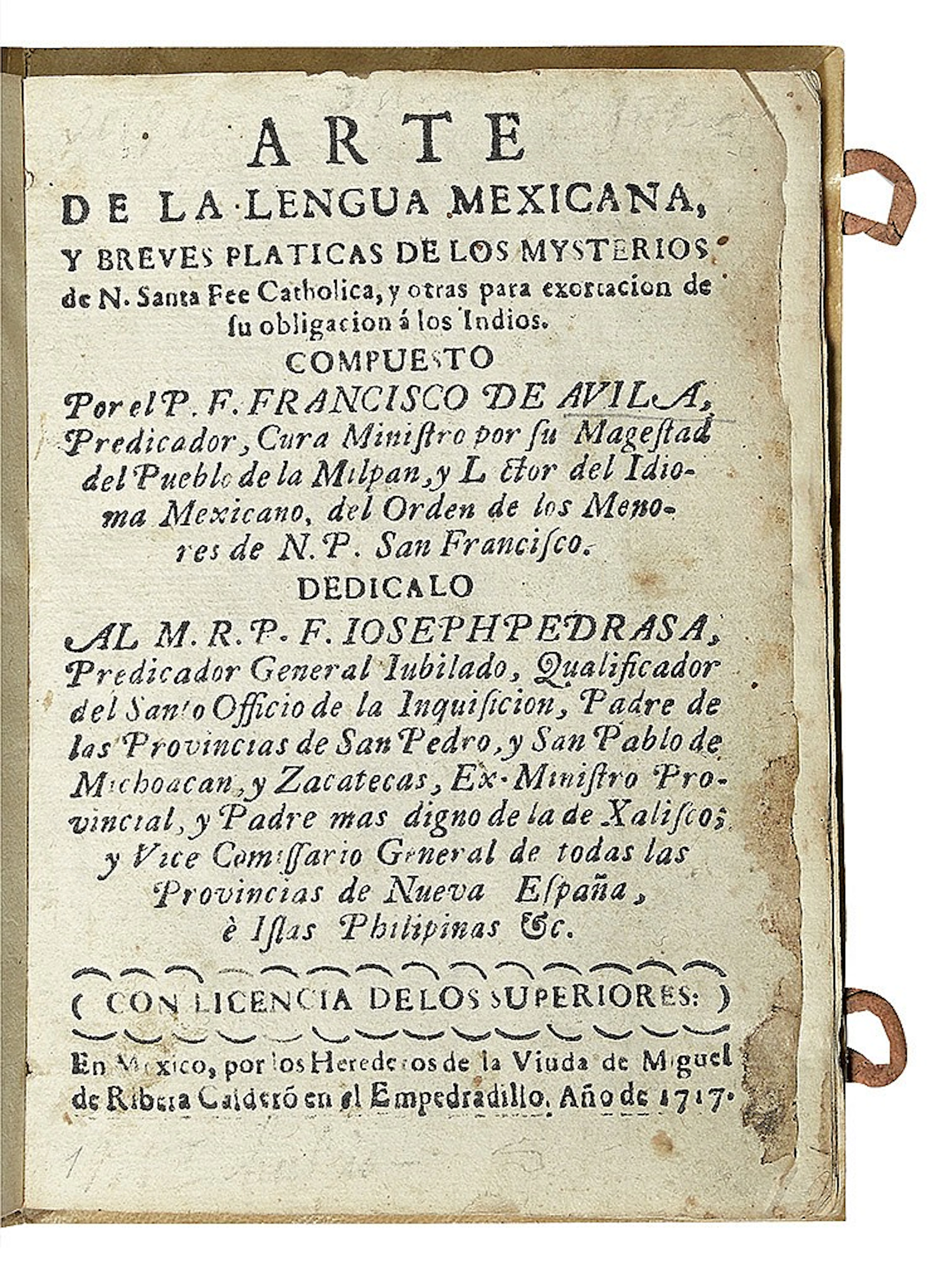(MEXICO--1717.) Avila