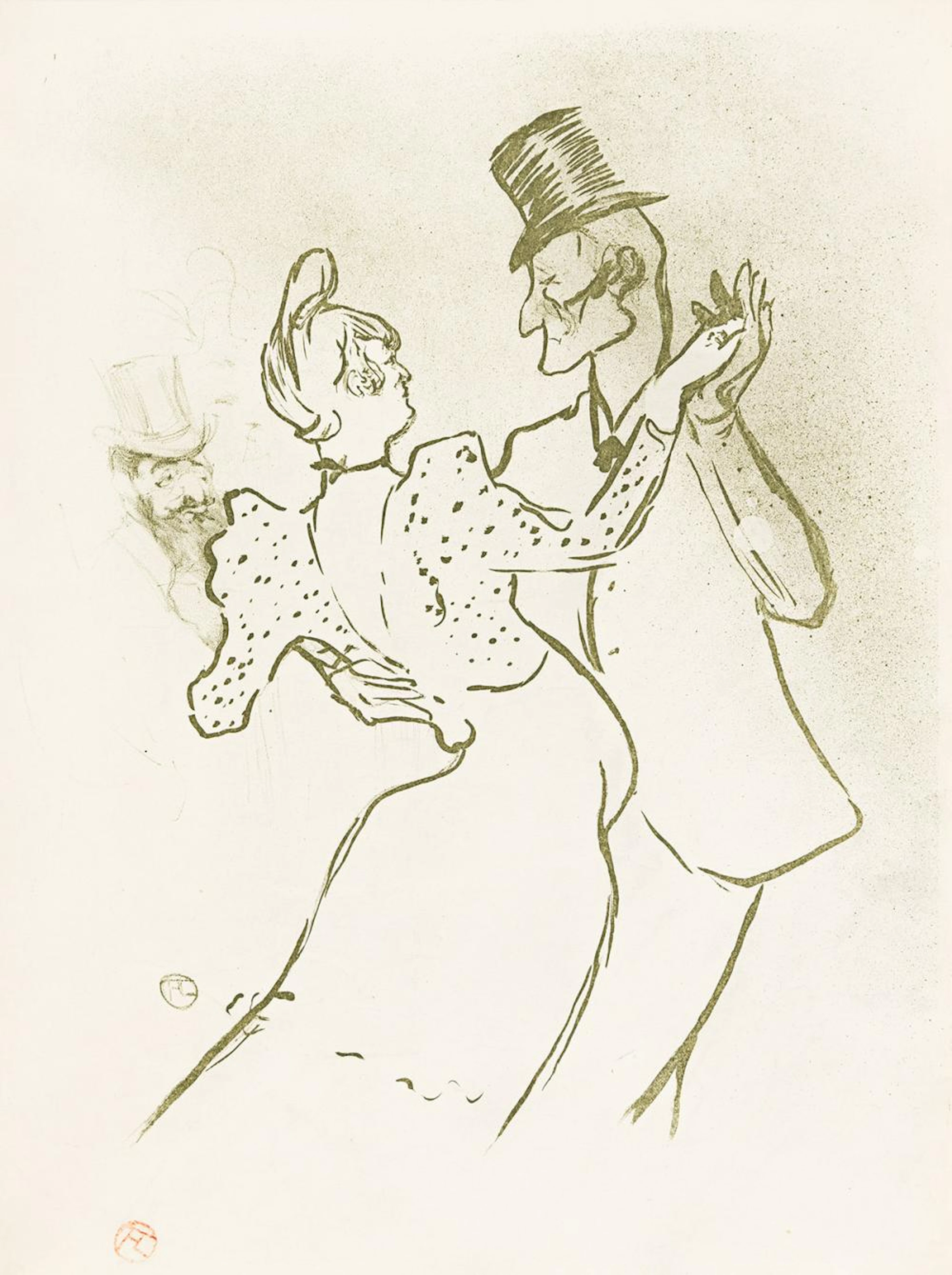 HENRI TOULOUSE-LAUTREC La Goulue.