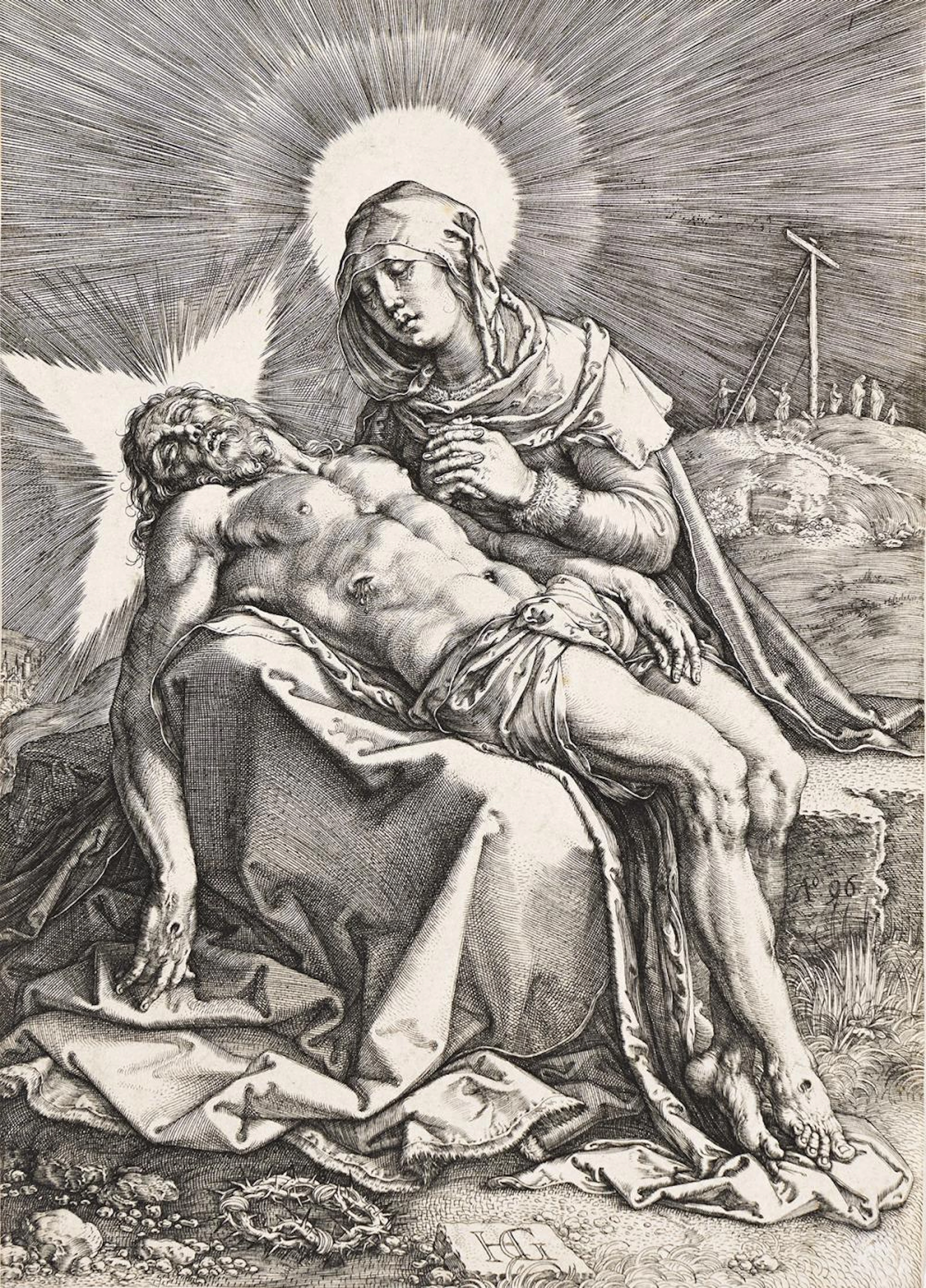 HENDRICK GOLTZIUS Pietà.