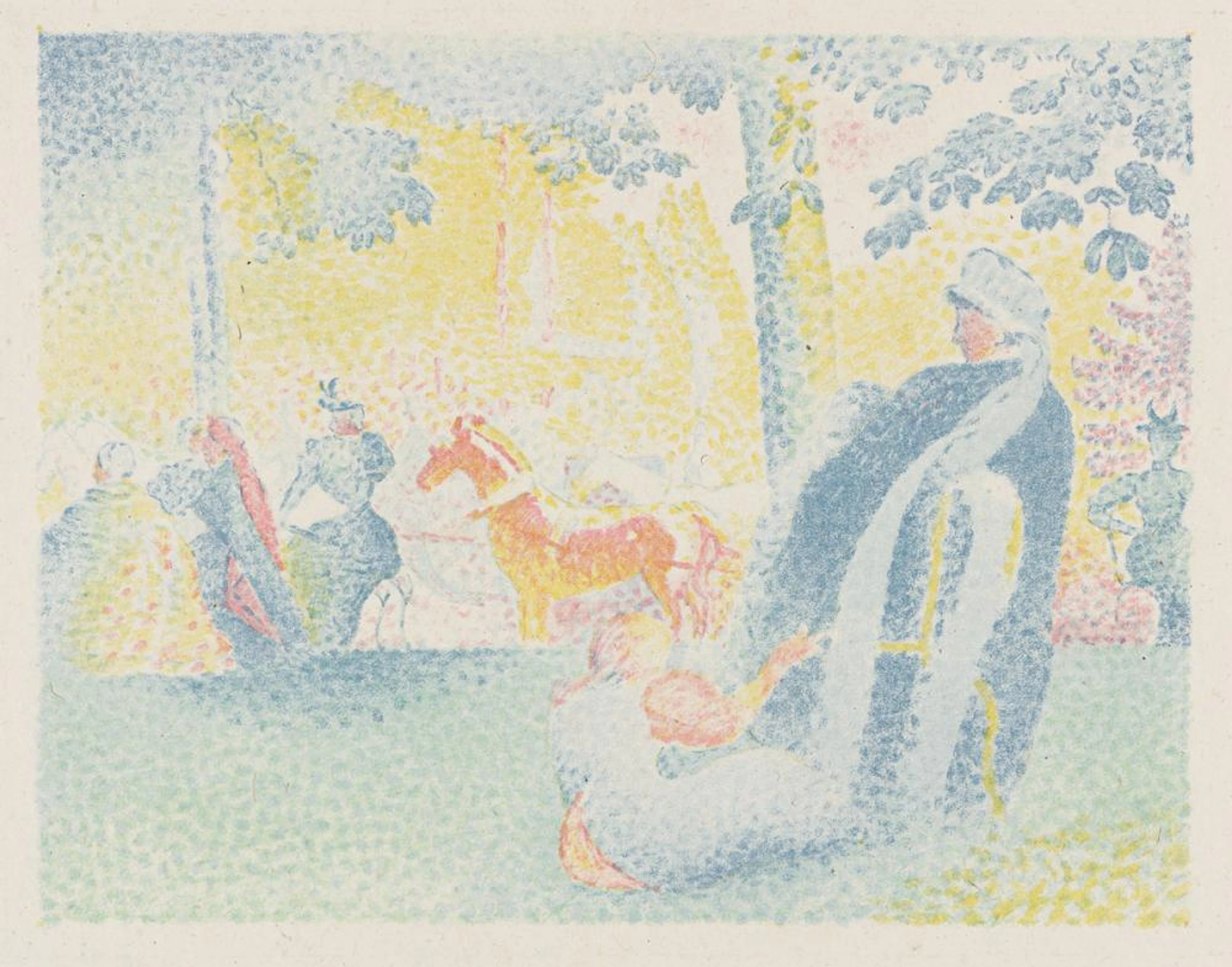HENRI-EDMOND CROSS Les Champs Élysées.