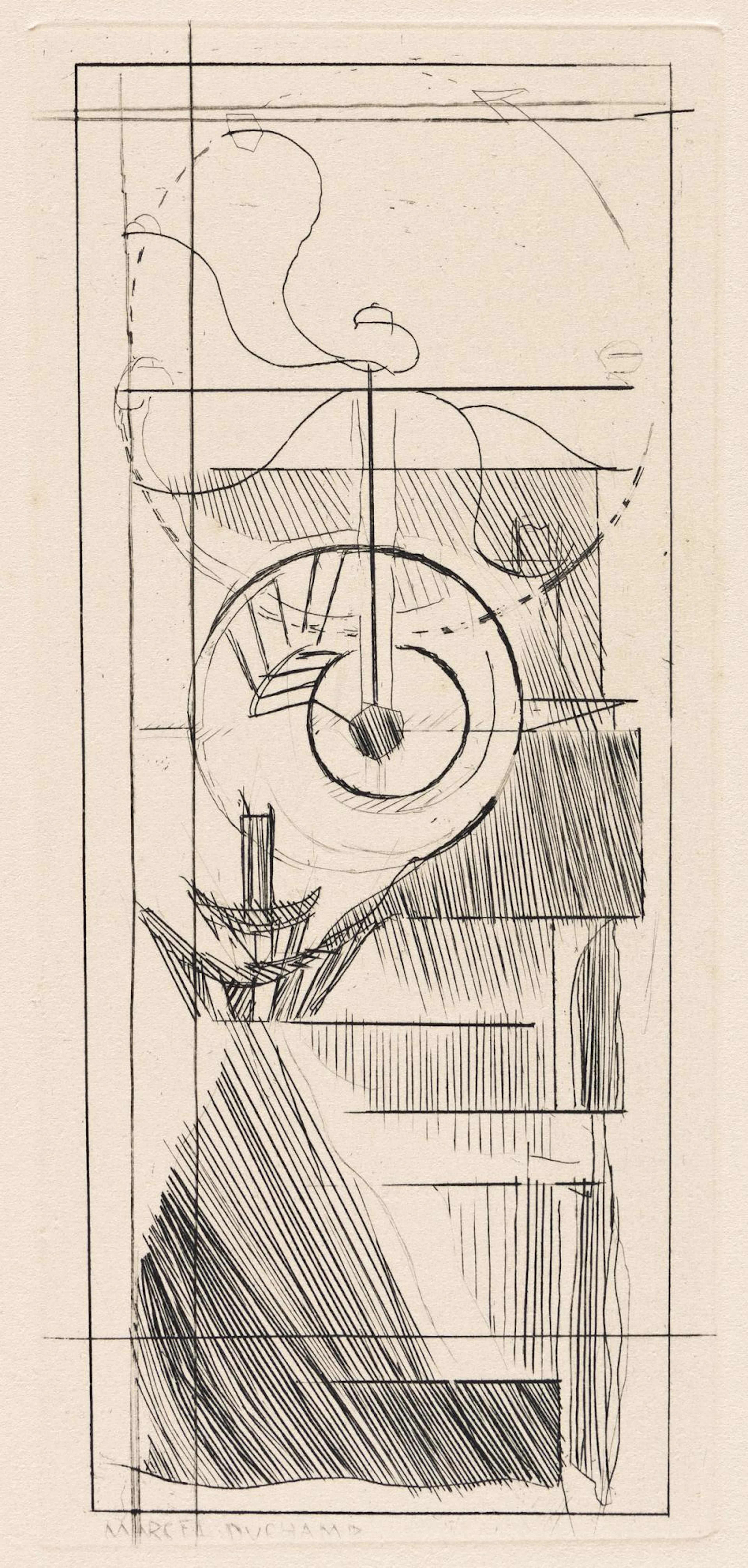 MARCEL DUCHAMP Coffee Mill.