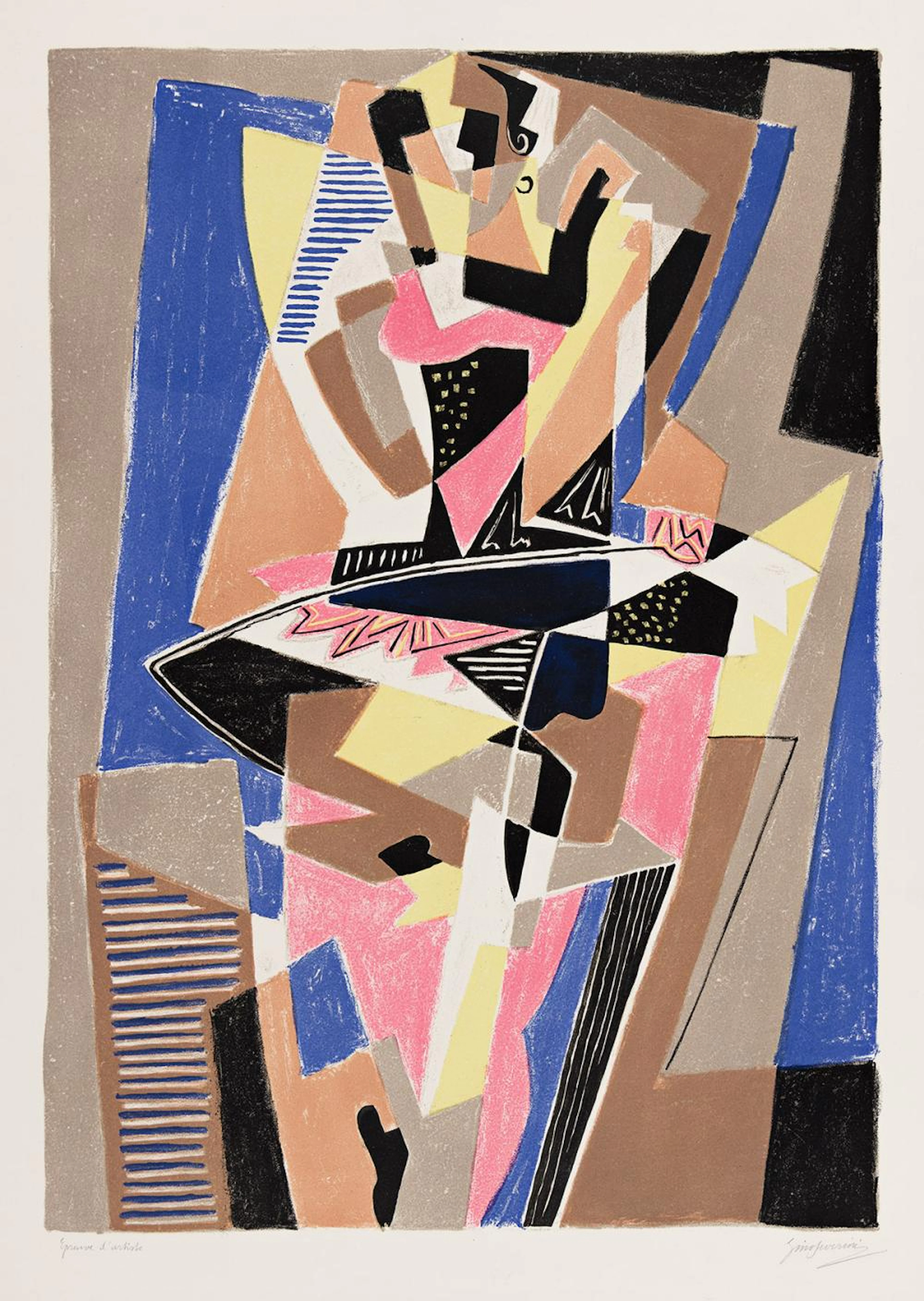GINO SEVERINI La Danseuse.