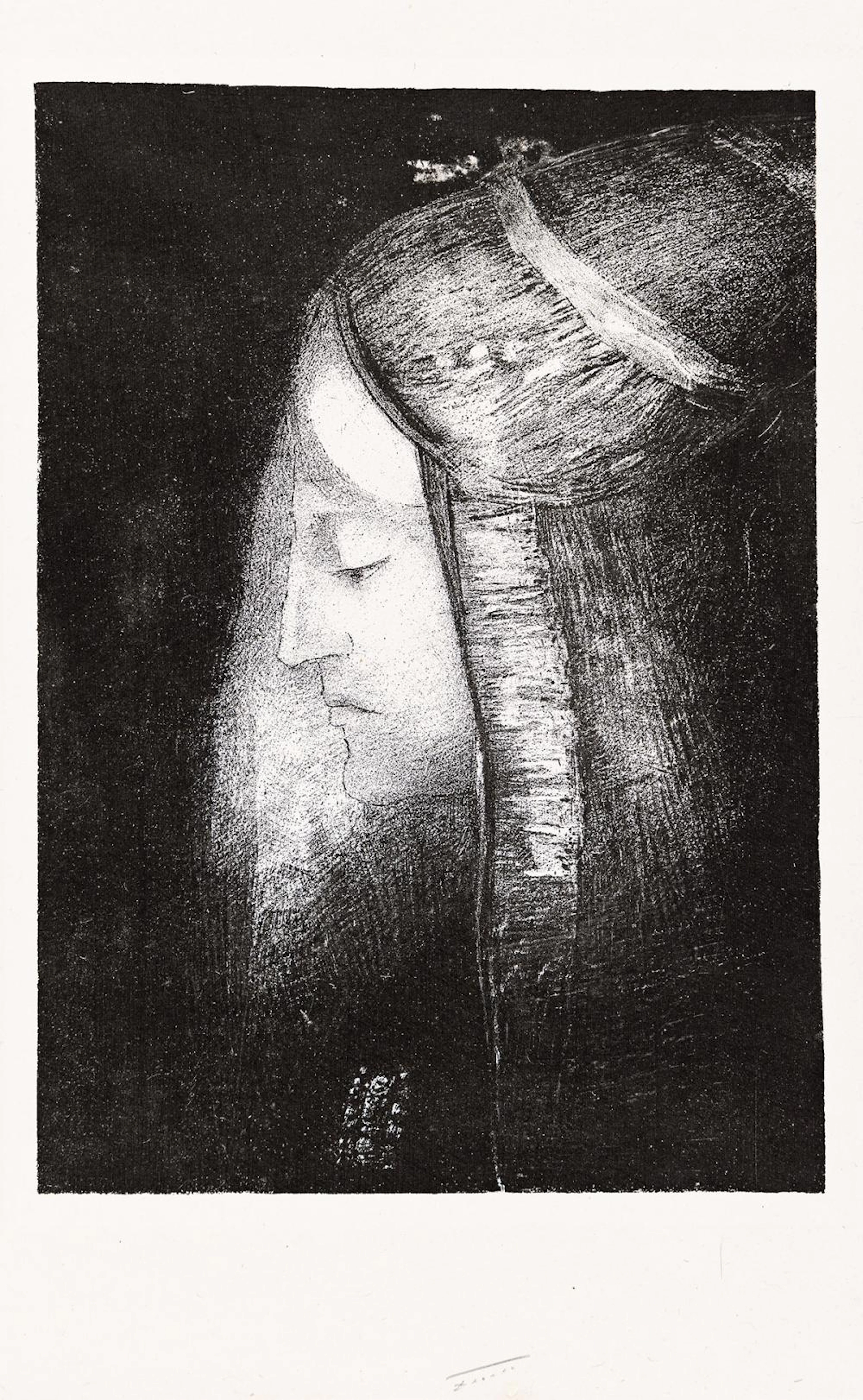 ODILON REDON Profil de Lumière.