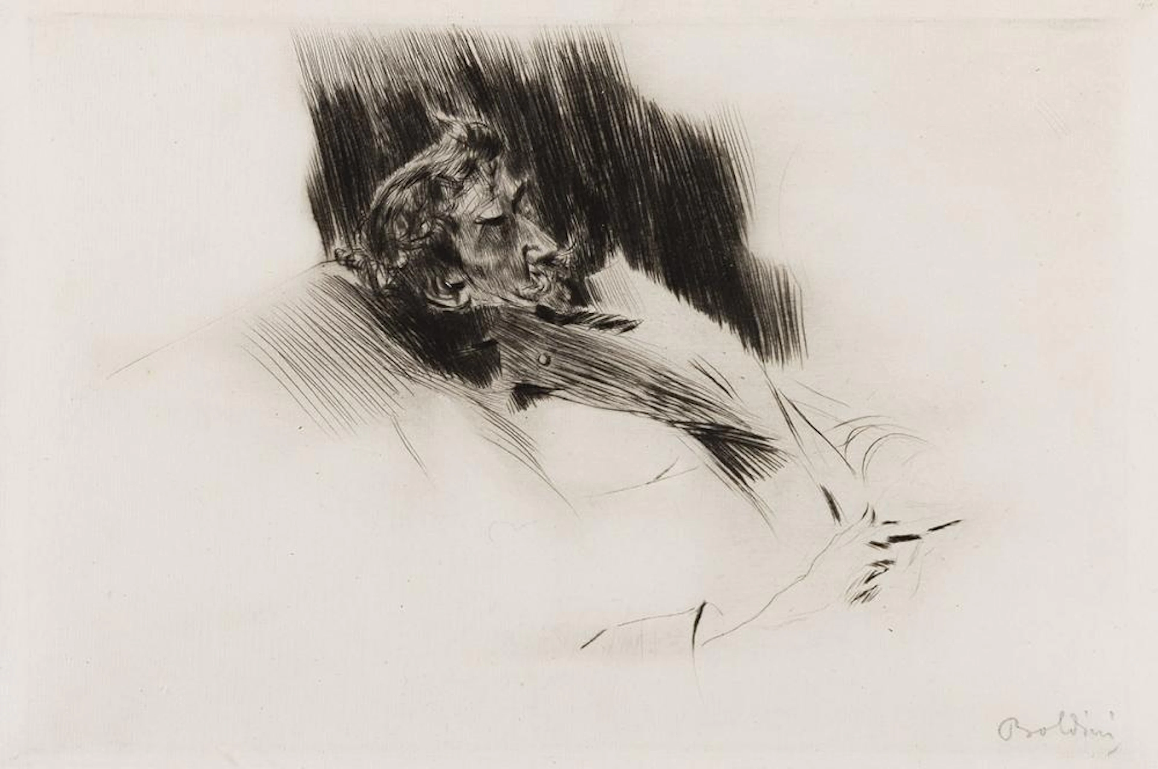 GIOVANNI BOLDINI Whistler Asleep.