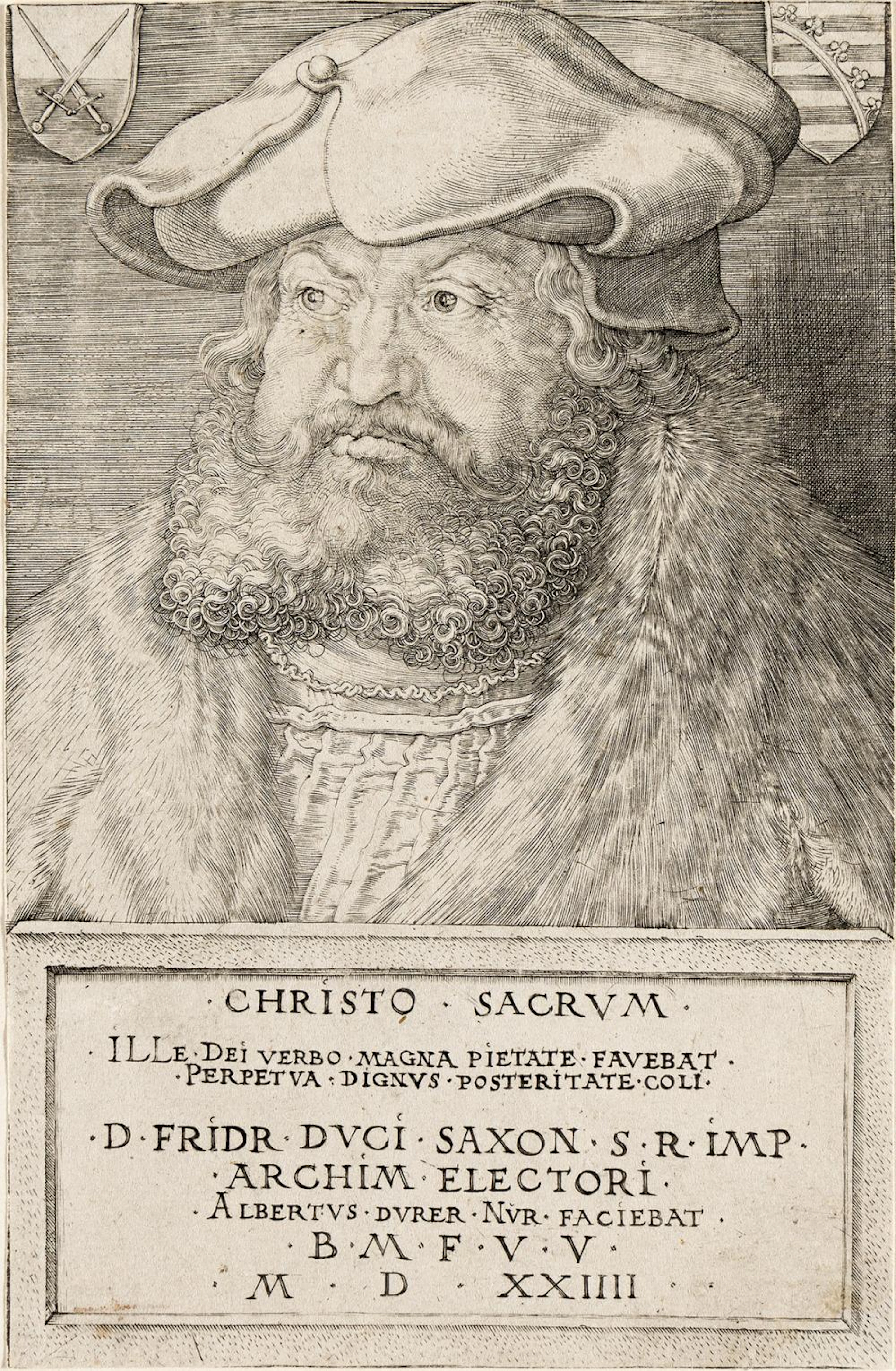 ALBRECHT DÜRER Frederick the Wise, Elector of Saxony.