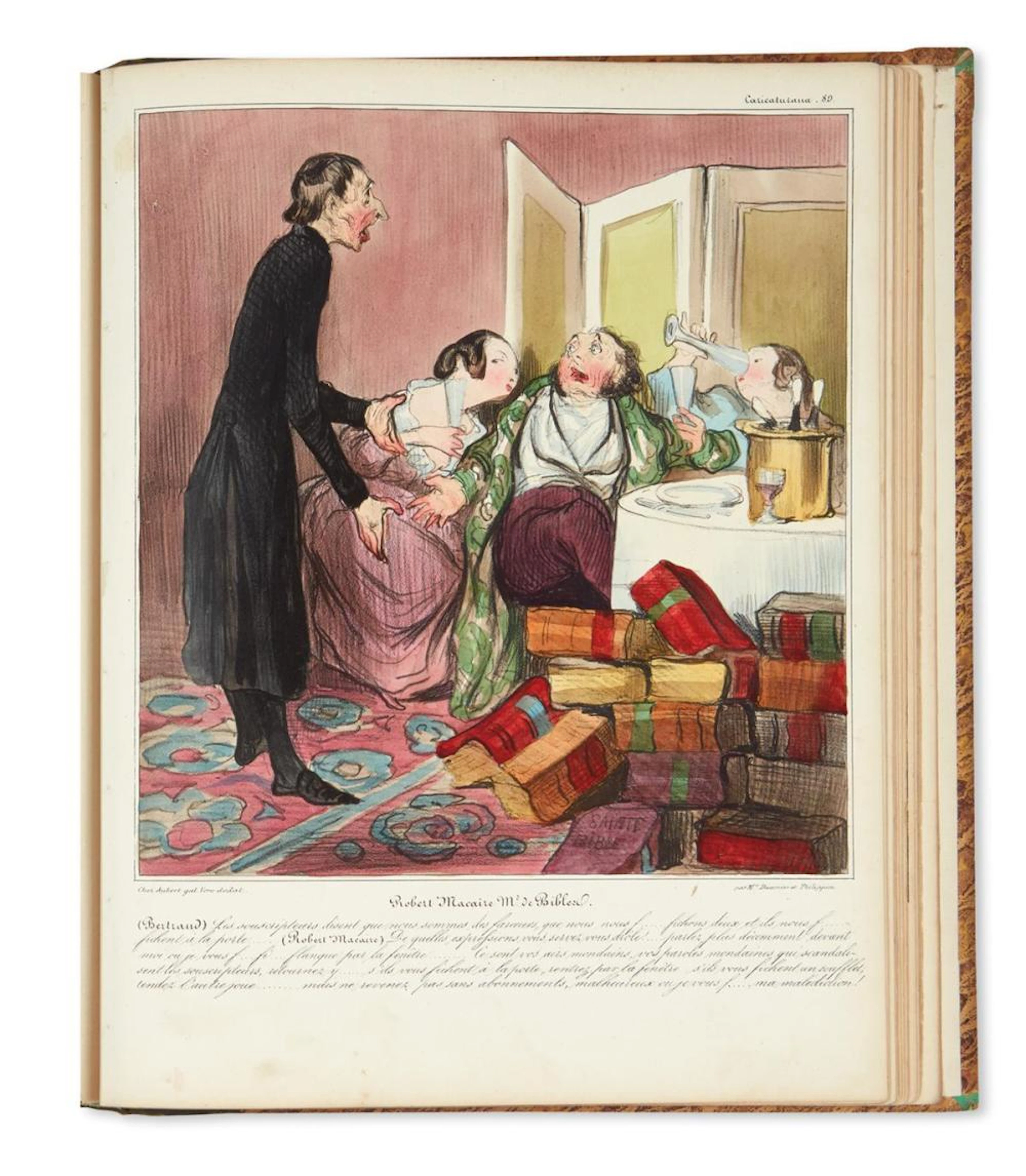 (CARICATURE.) Daumier