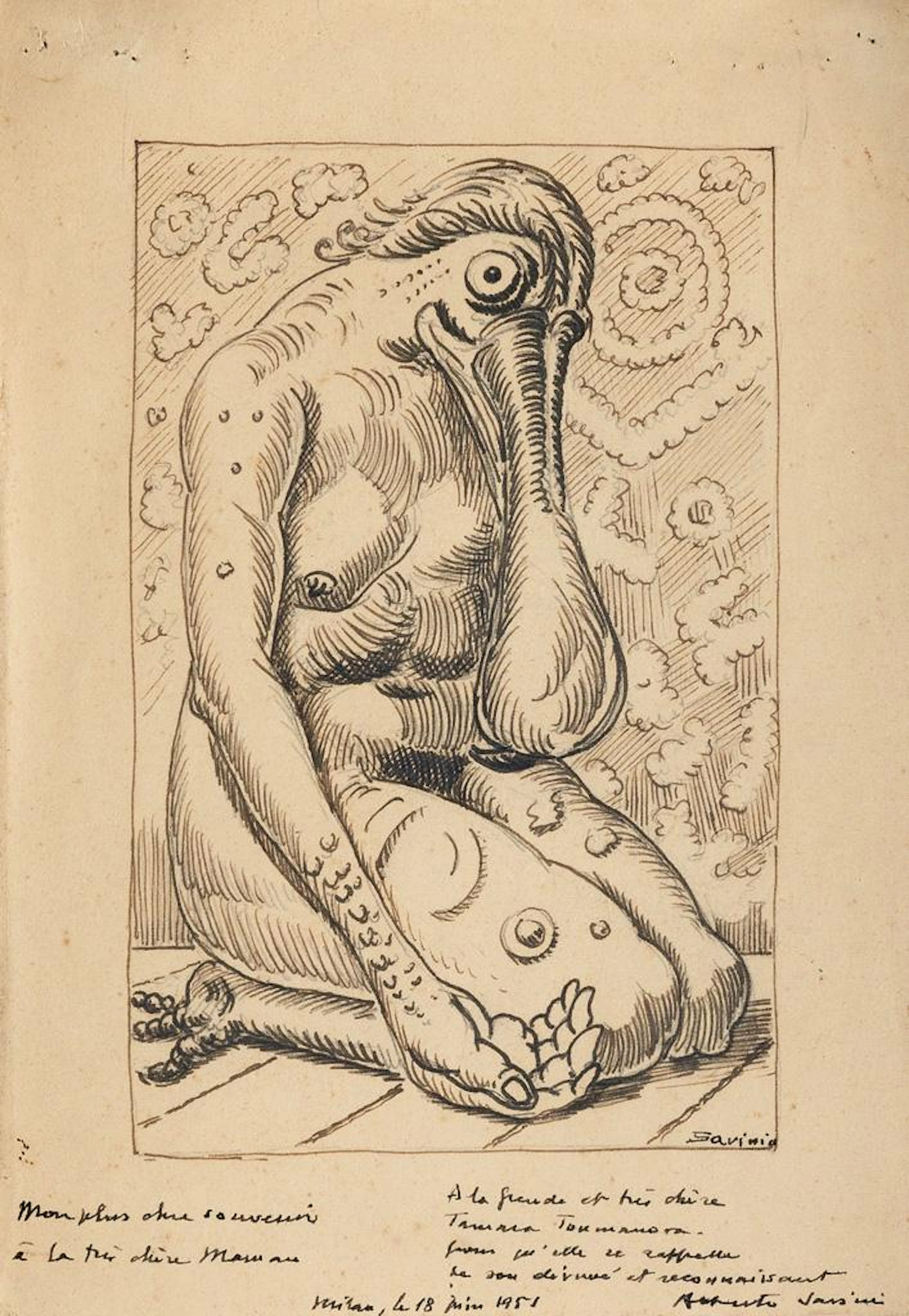ALBERTO SAVINIO Figura.