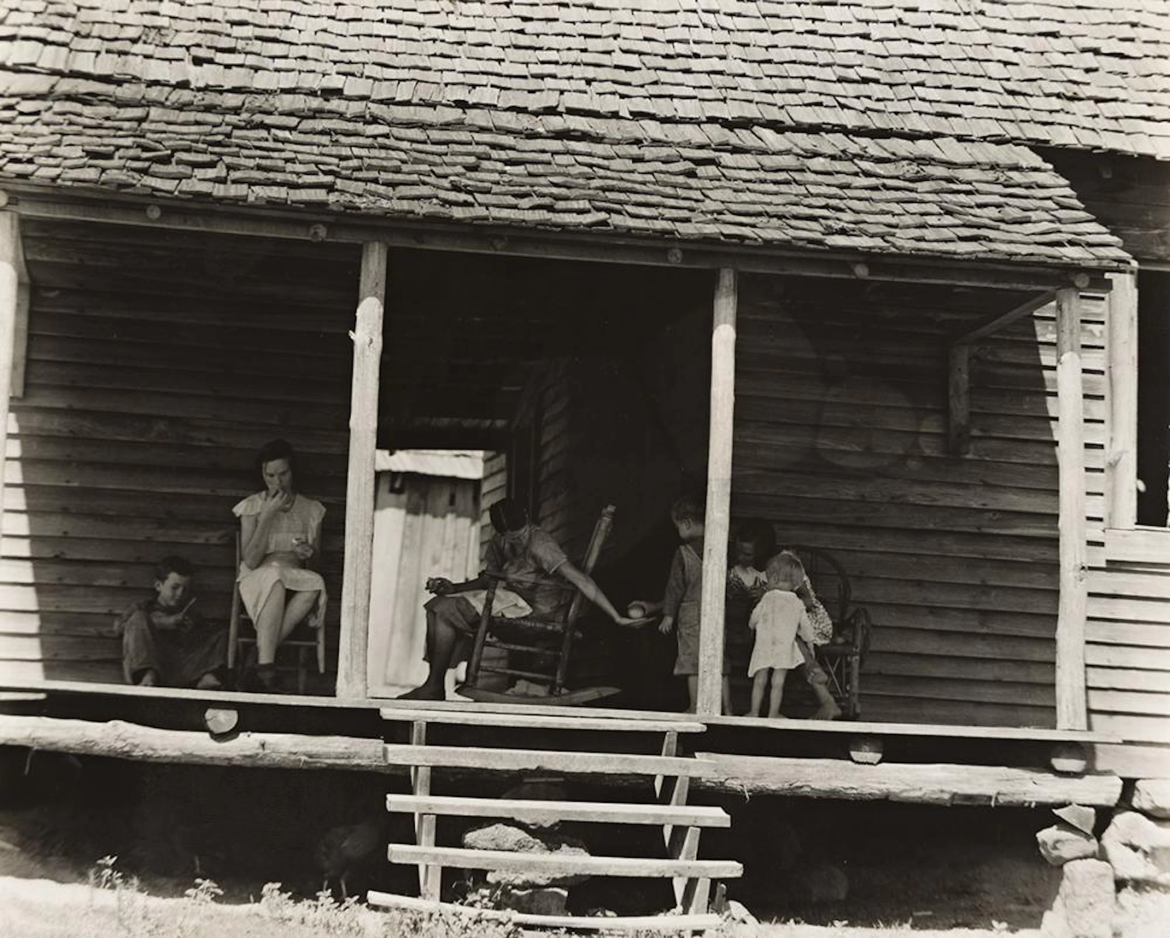 WALKER EVANS (1903-1975) Family and Home of Floyd Burroughs