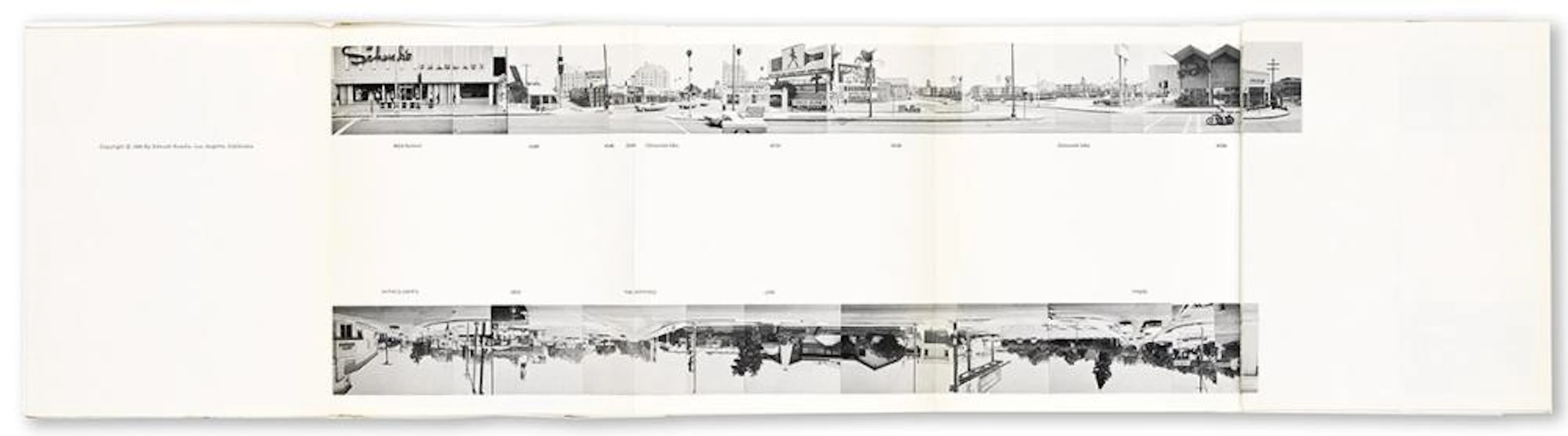 EDWARD RUSCHA. Every Building on the Sunset Strip.