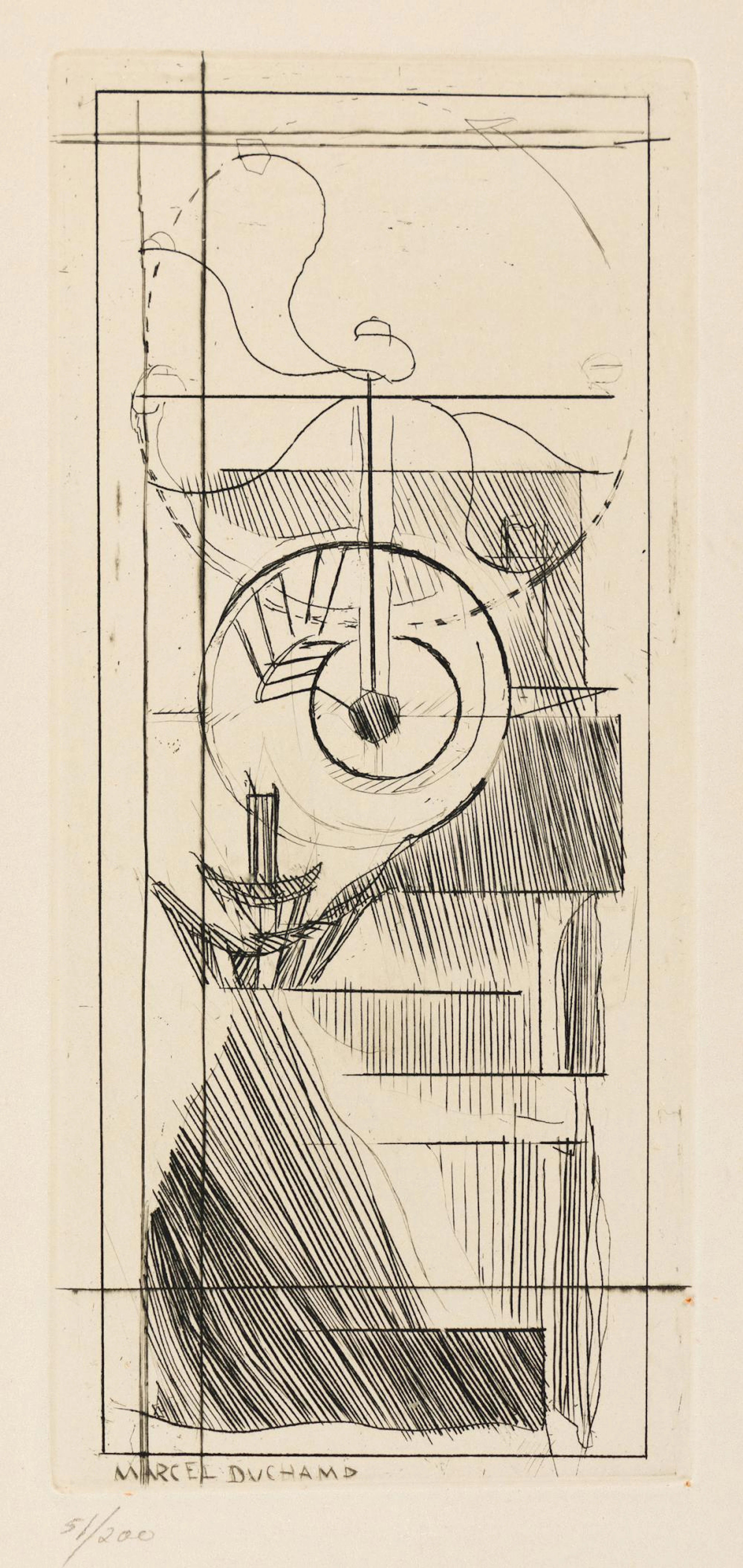 MARCEL DUCHAMP Coffee Mill.