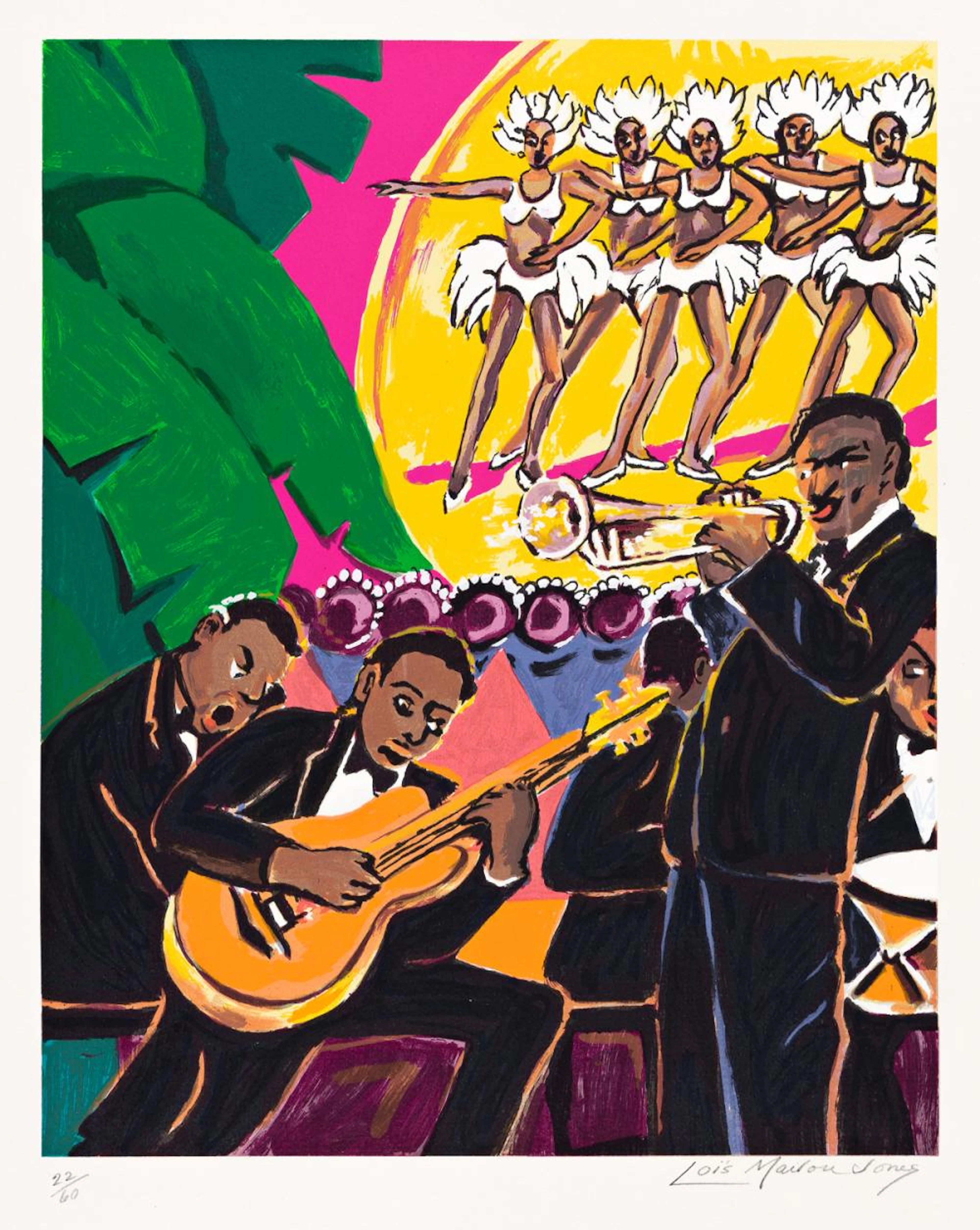 Jones, Loïs Mailou (1905-1998) The Musicians.