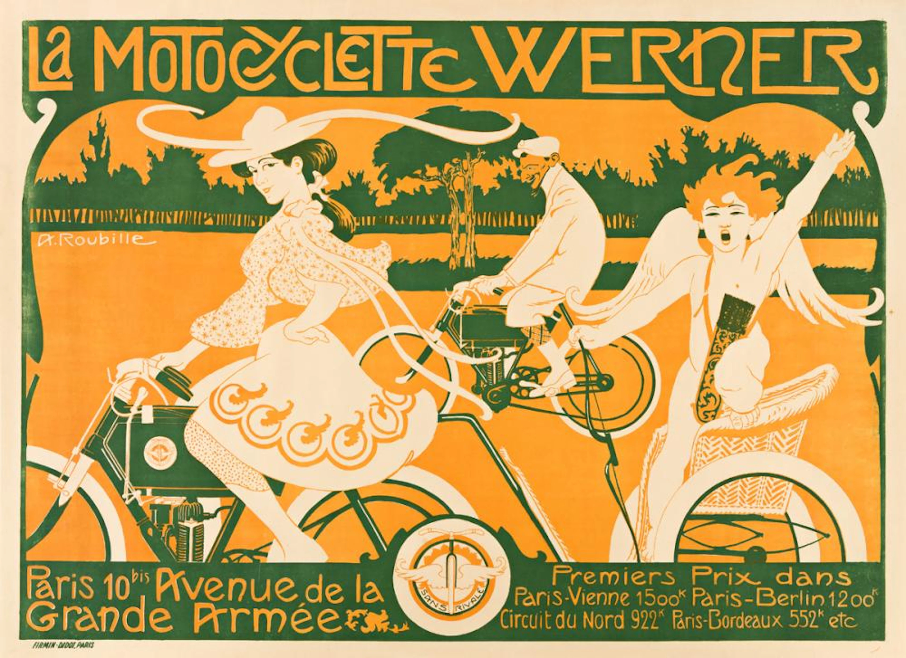 AUGUSTE ROUBILLE (1872-1955)
