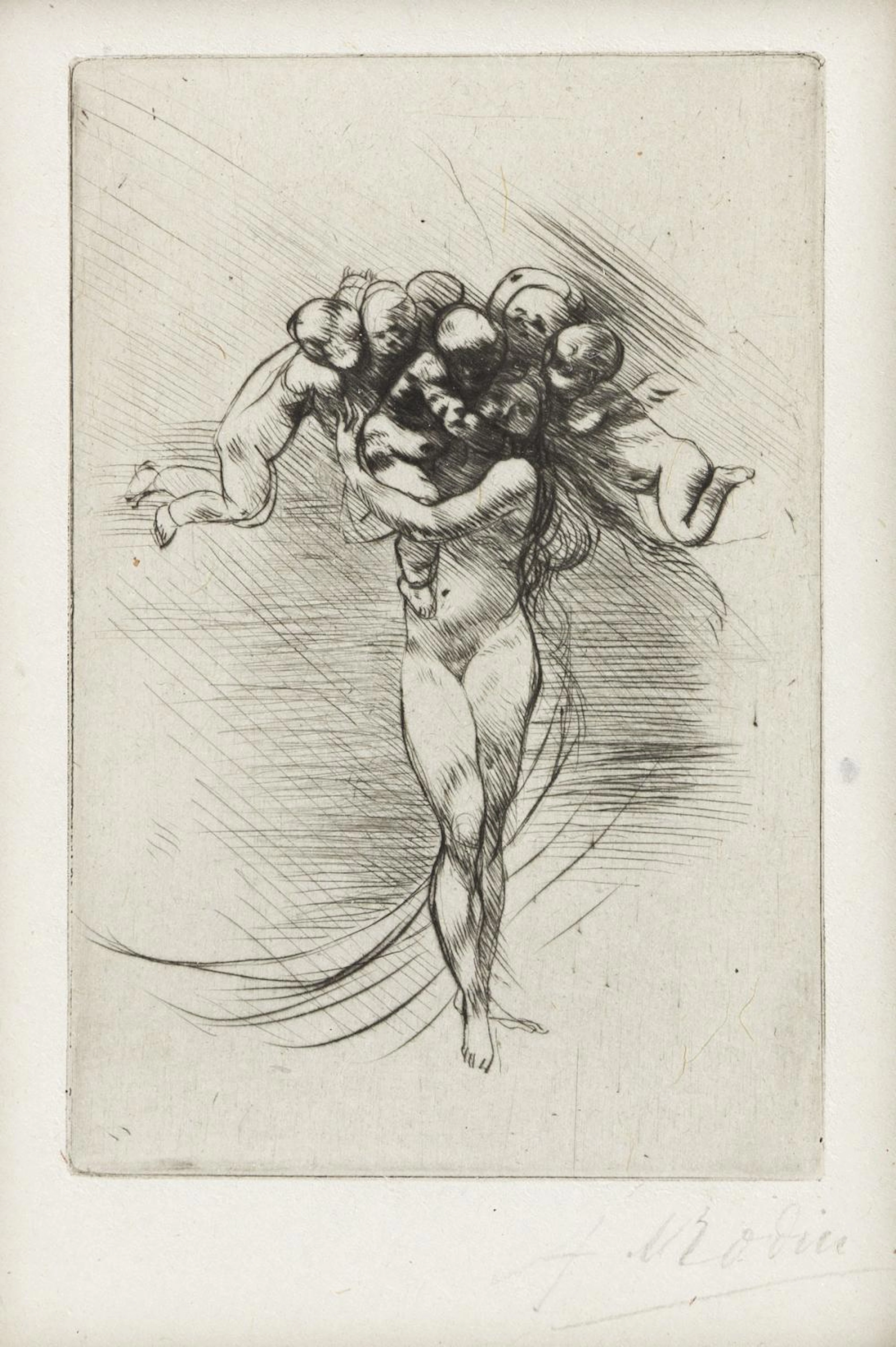 AUGUSTE RODIN Le Printemps.
