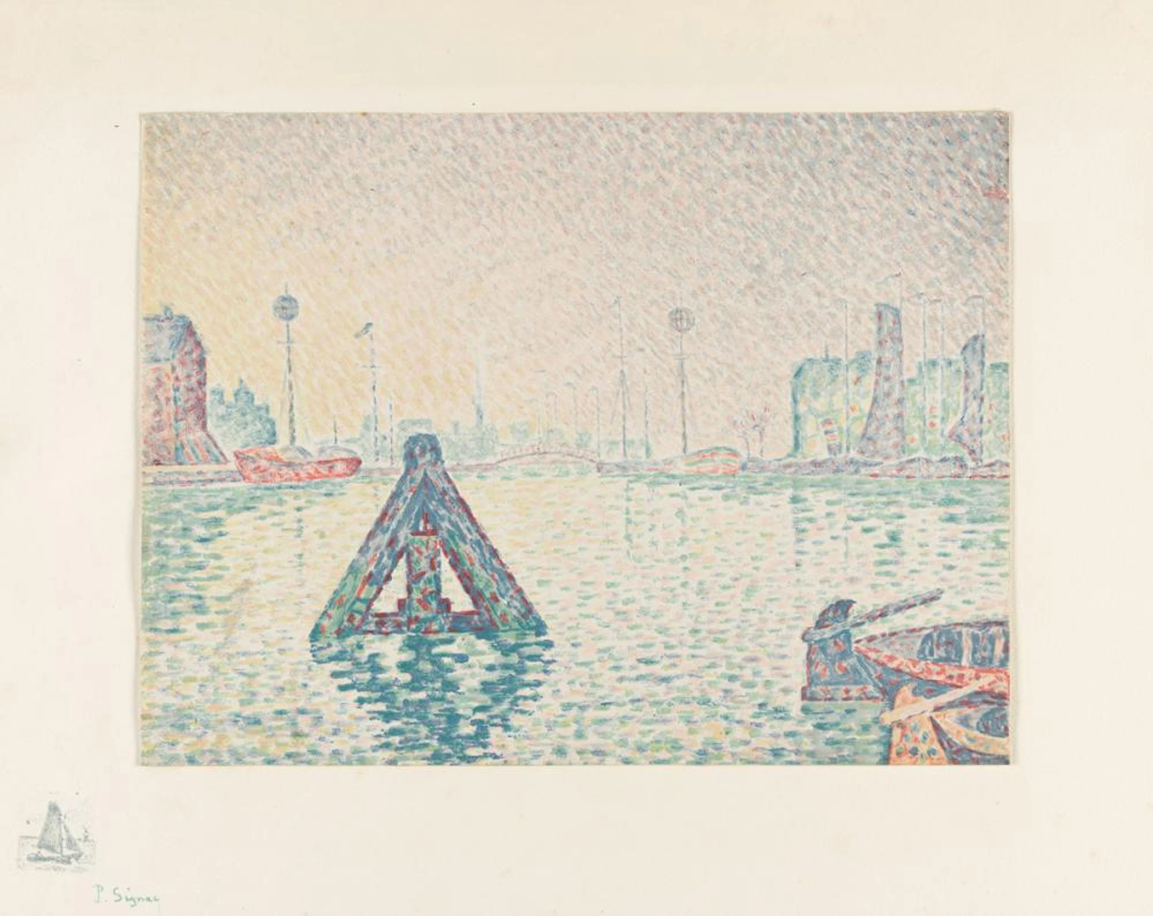 PAUL SIGNAC En Hollande?La Balise.