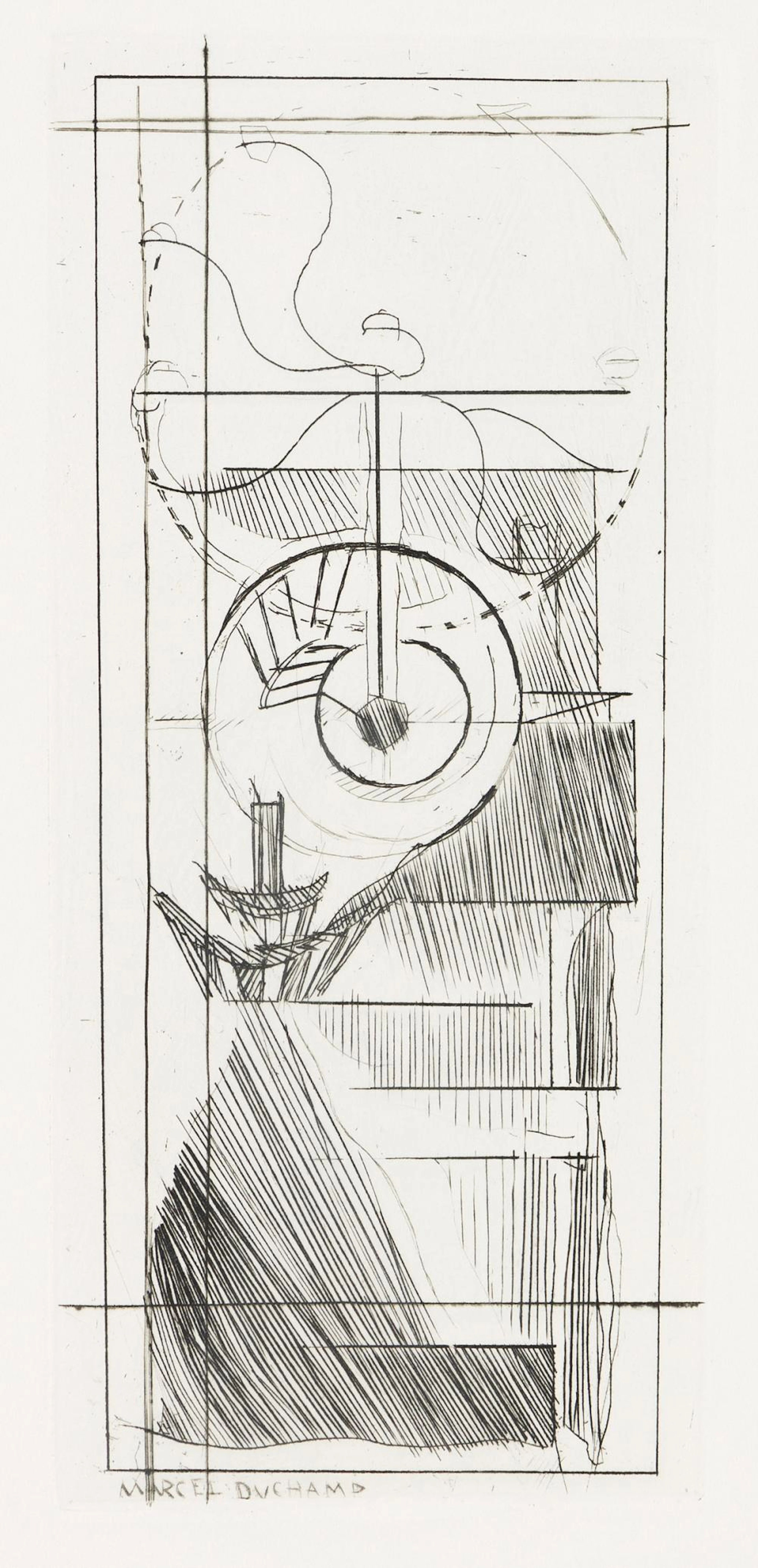 MARCEL DUCHAMP Coffee Mill.