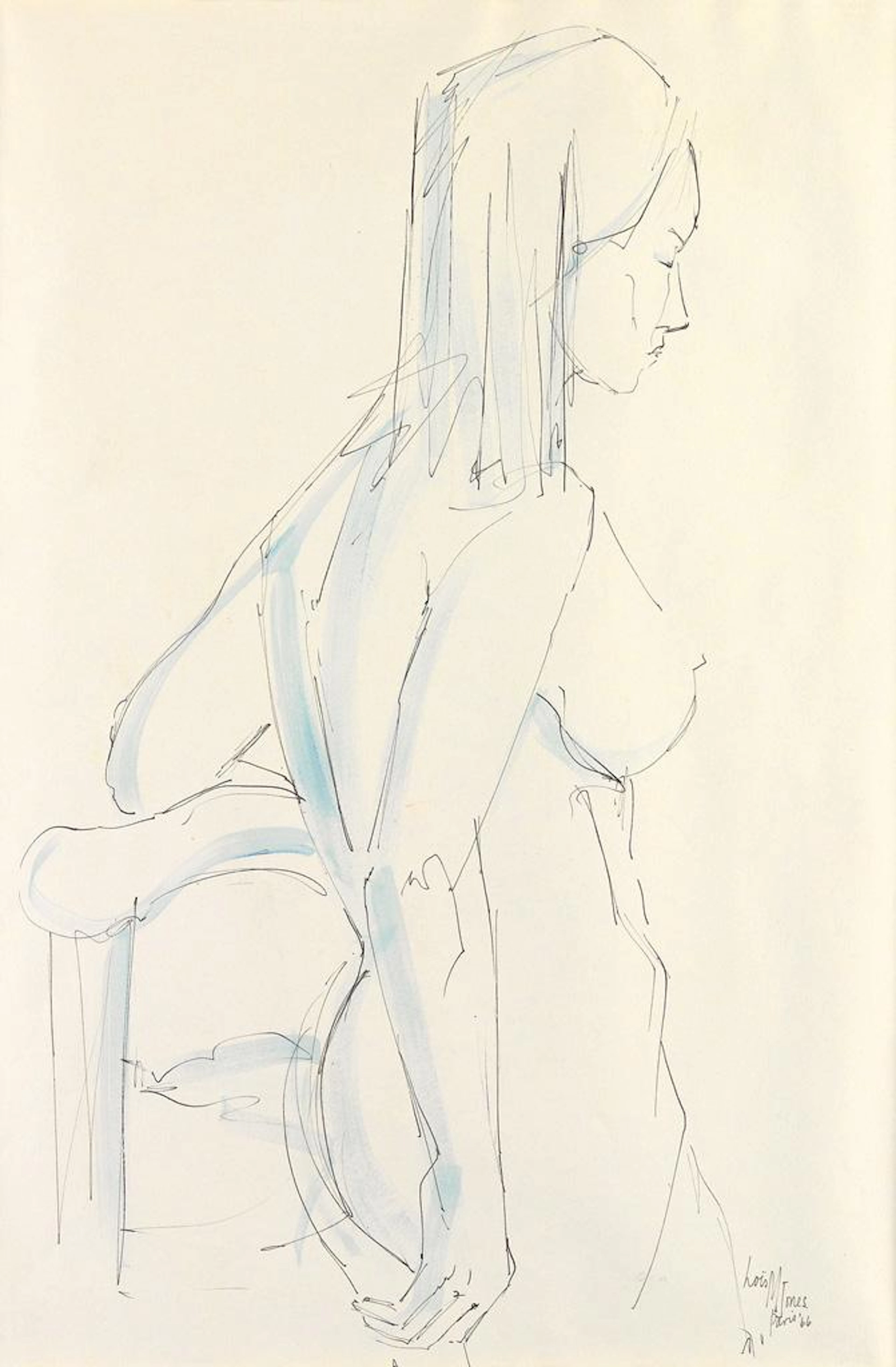 LOÏS MAILOU JONES (1905 - 1998) Gizele at Paris.