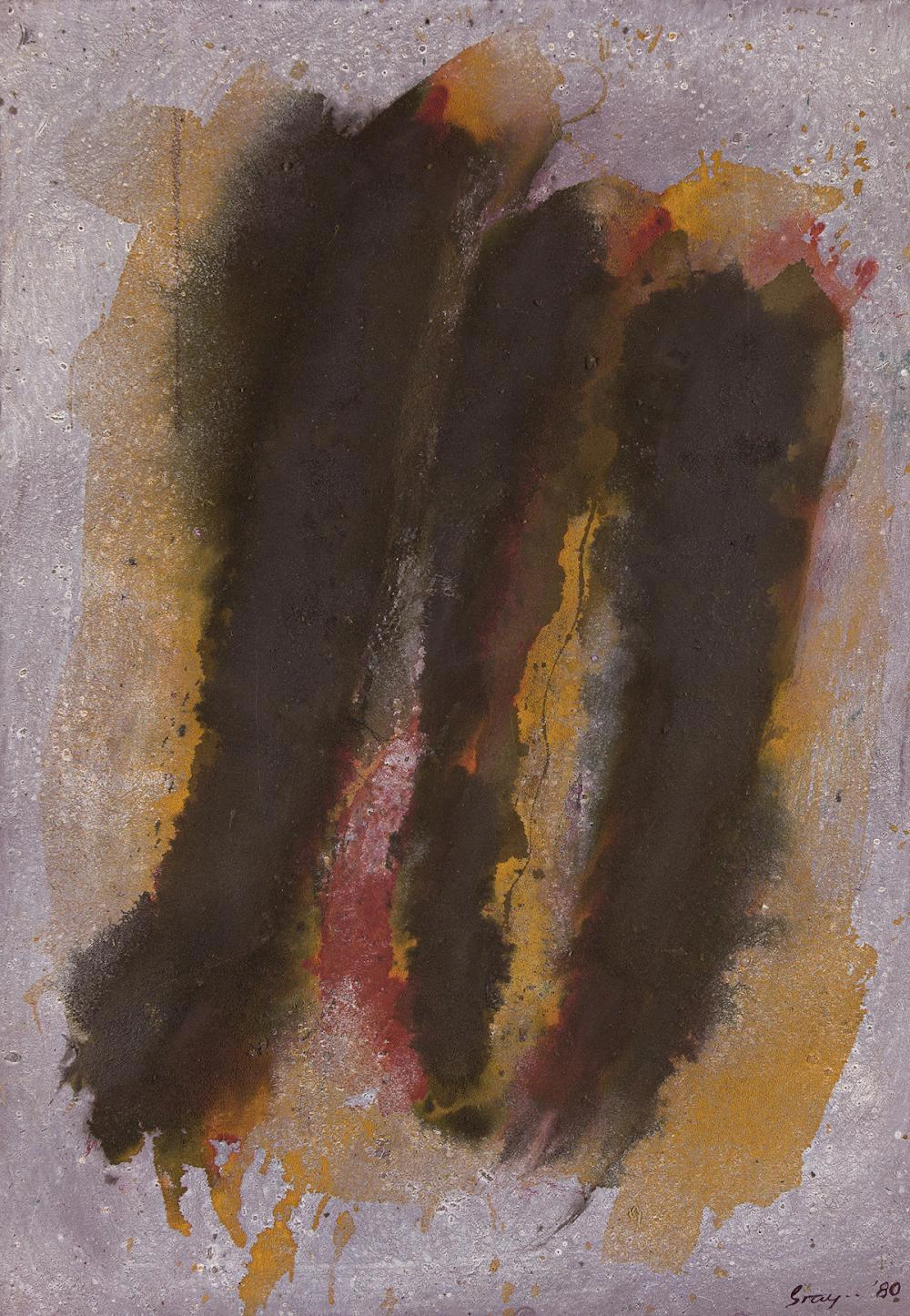 CLEVE GRAY (1918 - 2004, AMERICAN) Roman Walls, (#123).