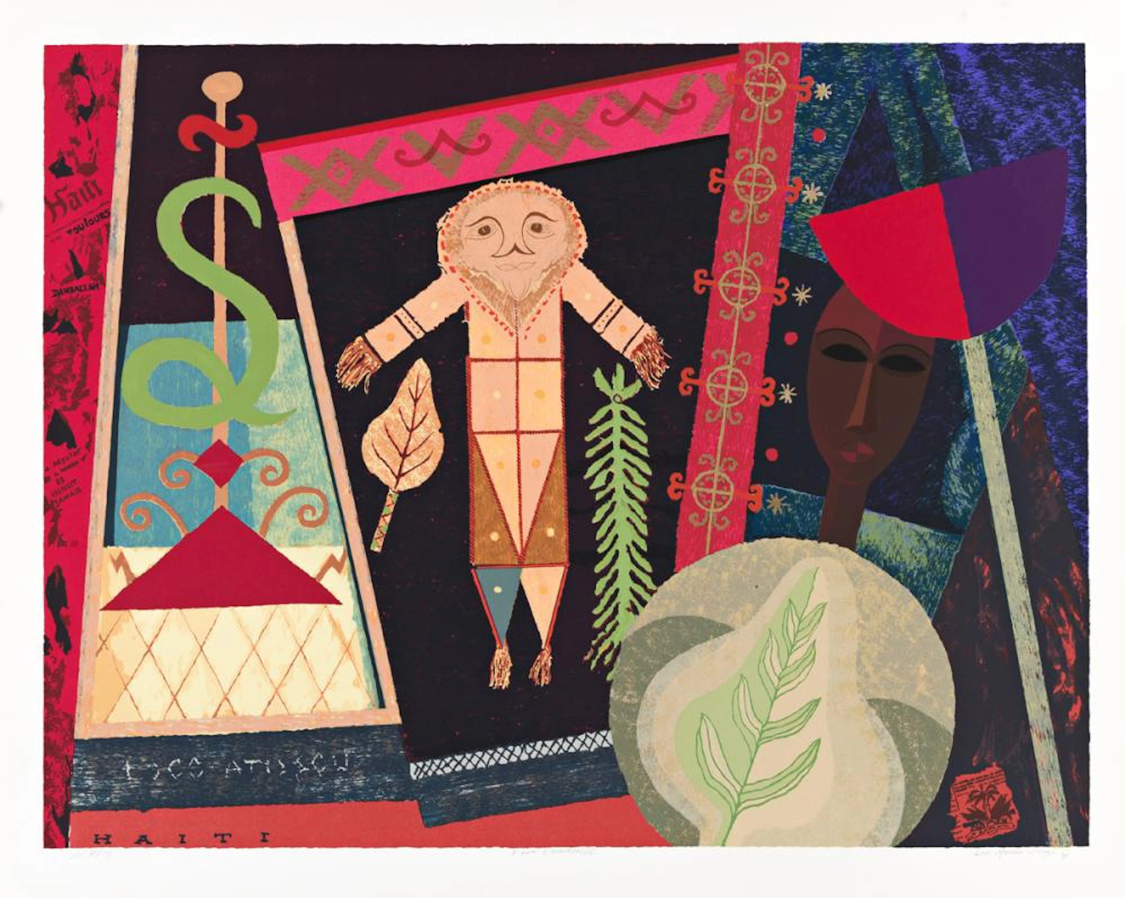 LOÏS MAILOU JONES (1905-1998) Veve Vodou III.