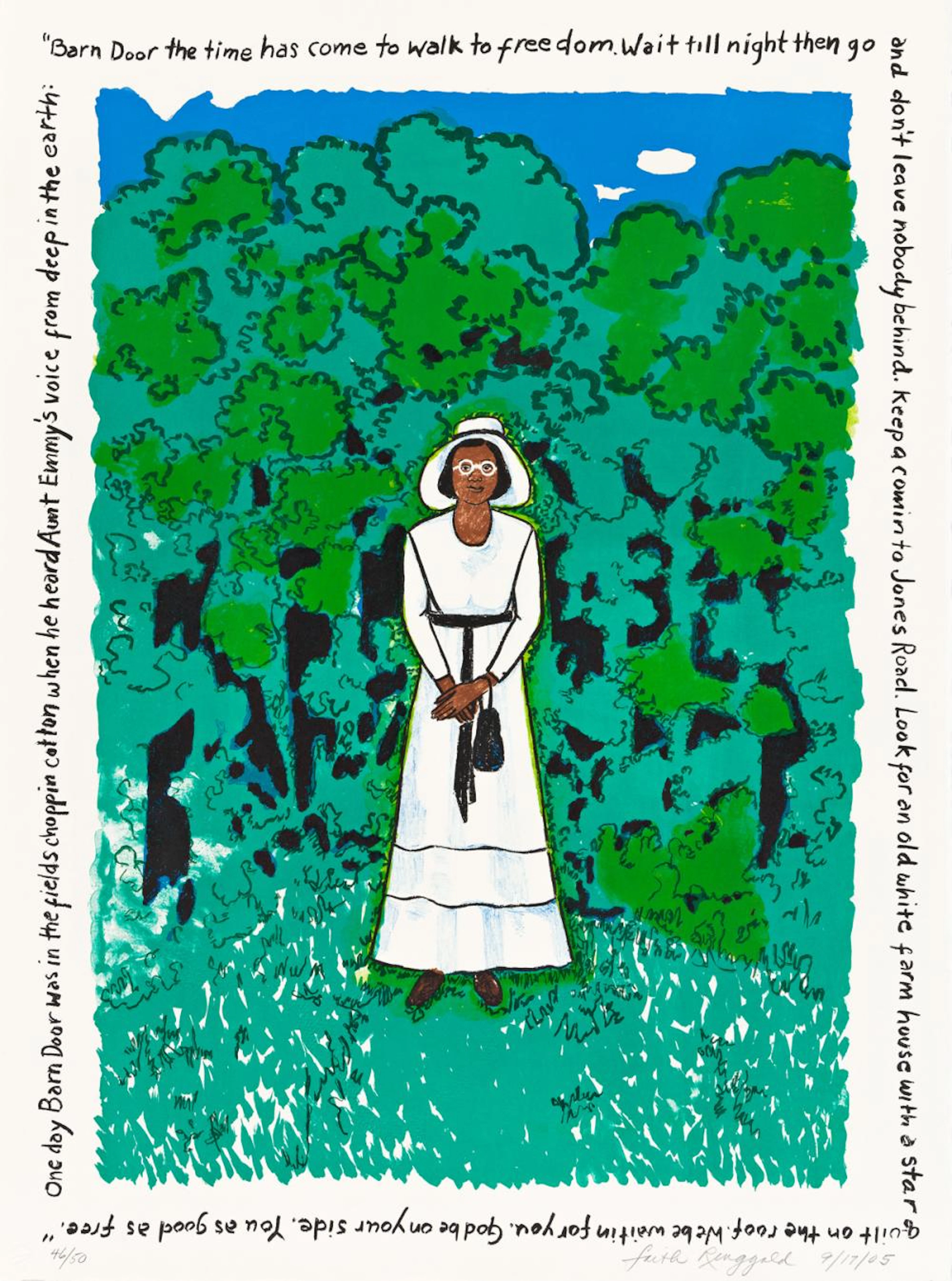 FAITH RINGGOLD (1930 - ) Aunt Emmy.