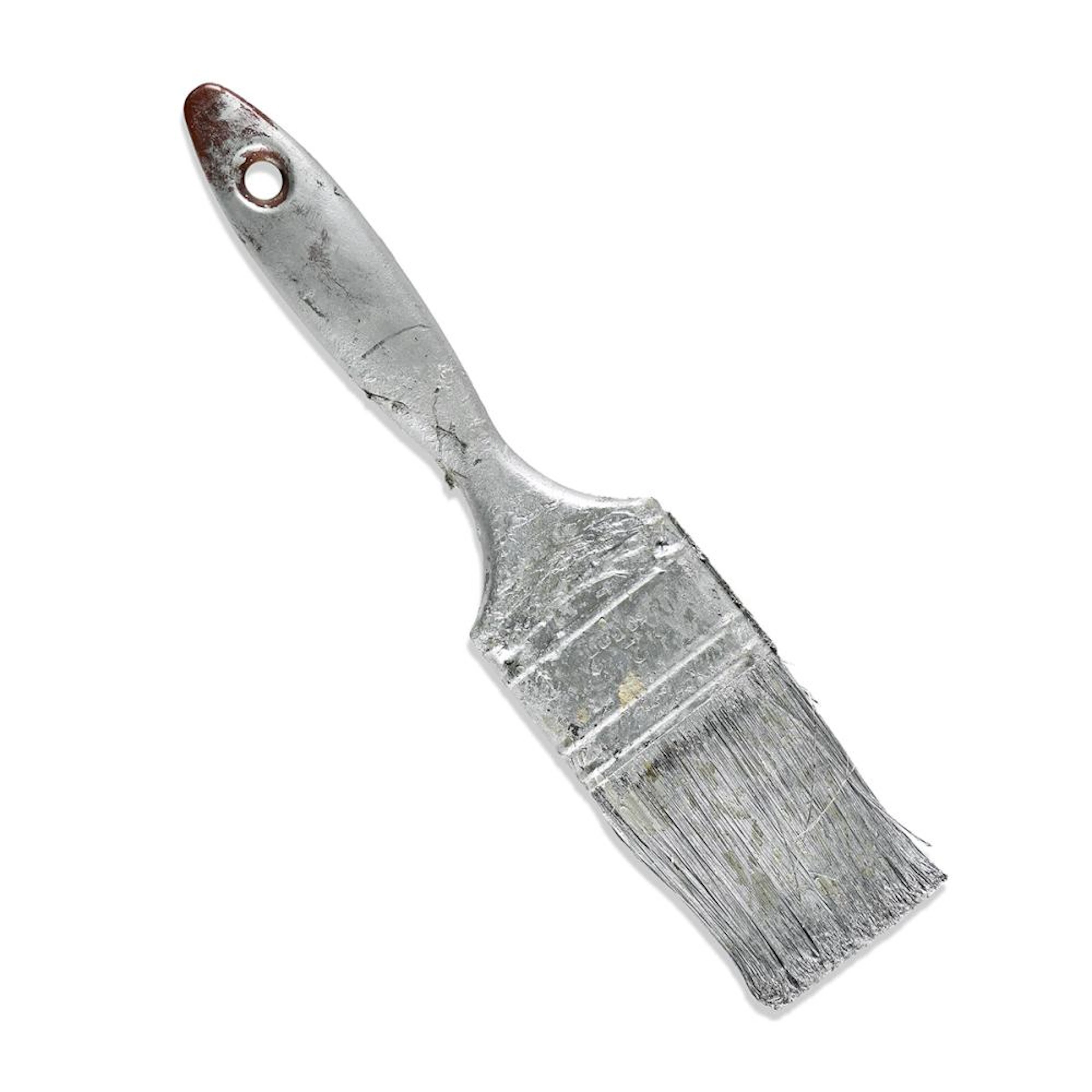 ANDY WARHOL Silver paint brush from The Factory.