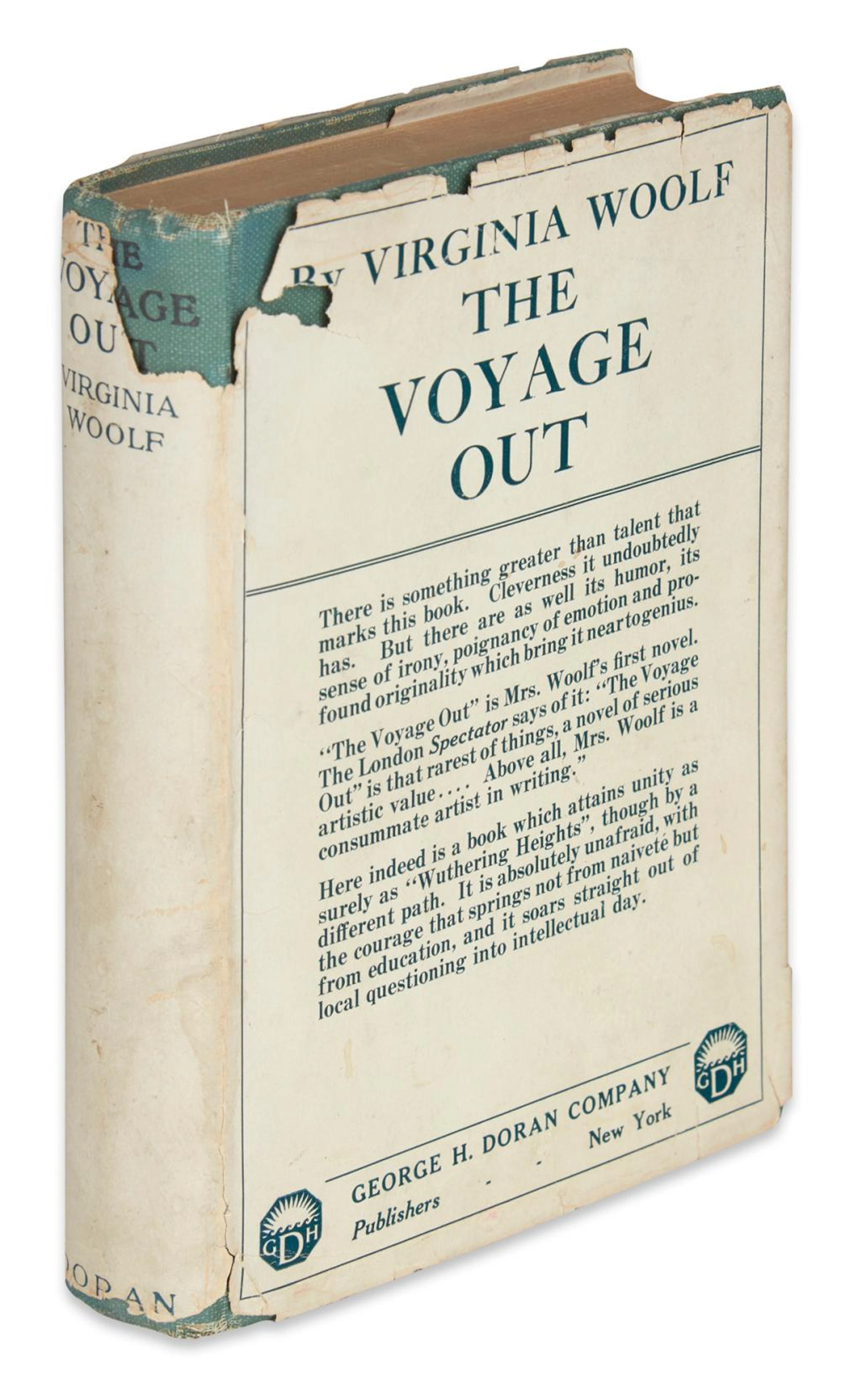 WOOLF, VIRGINIA. The Voyage Out.
