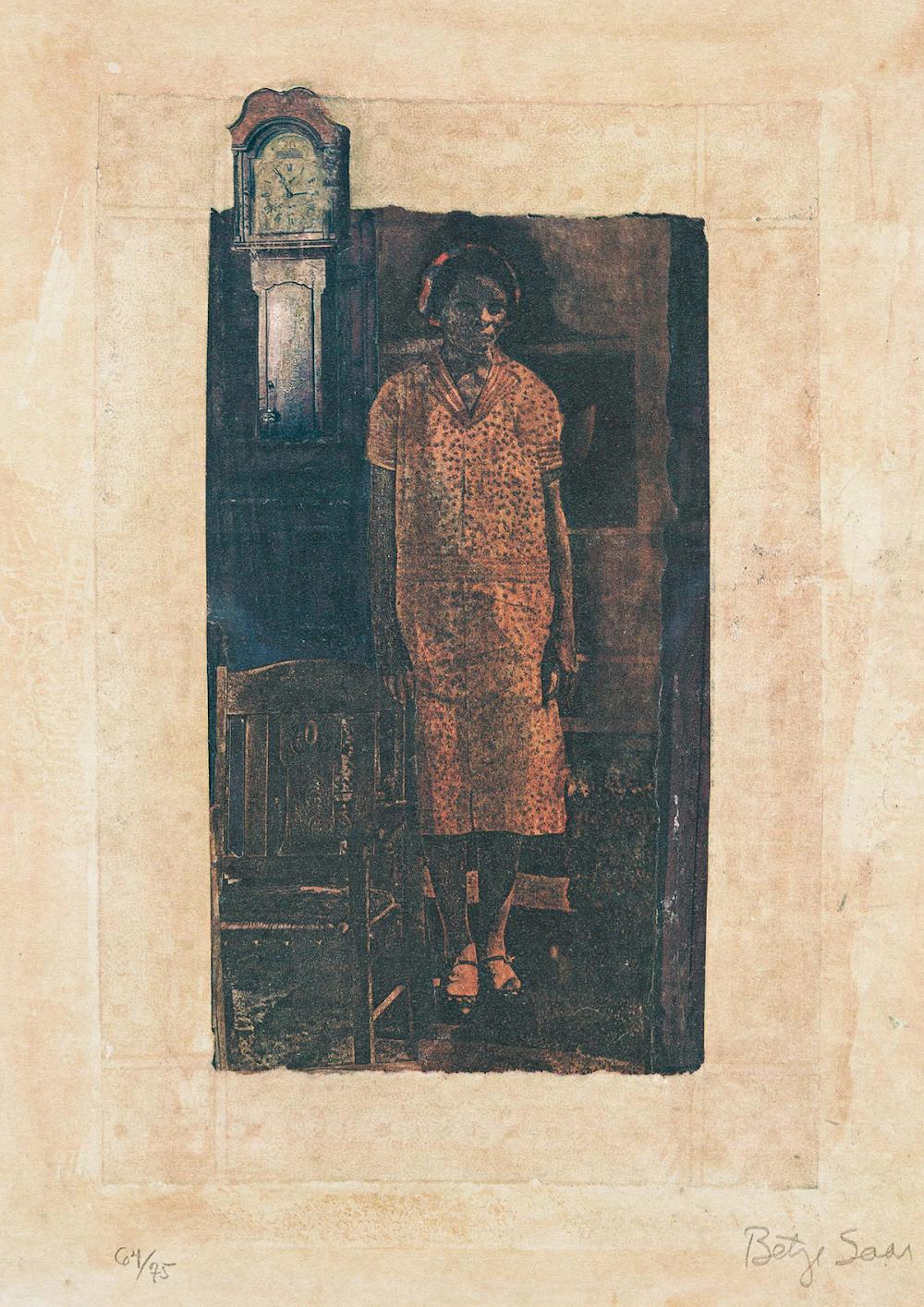 BETYE SAAR (1926 - ) The Conscience of the Court.