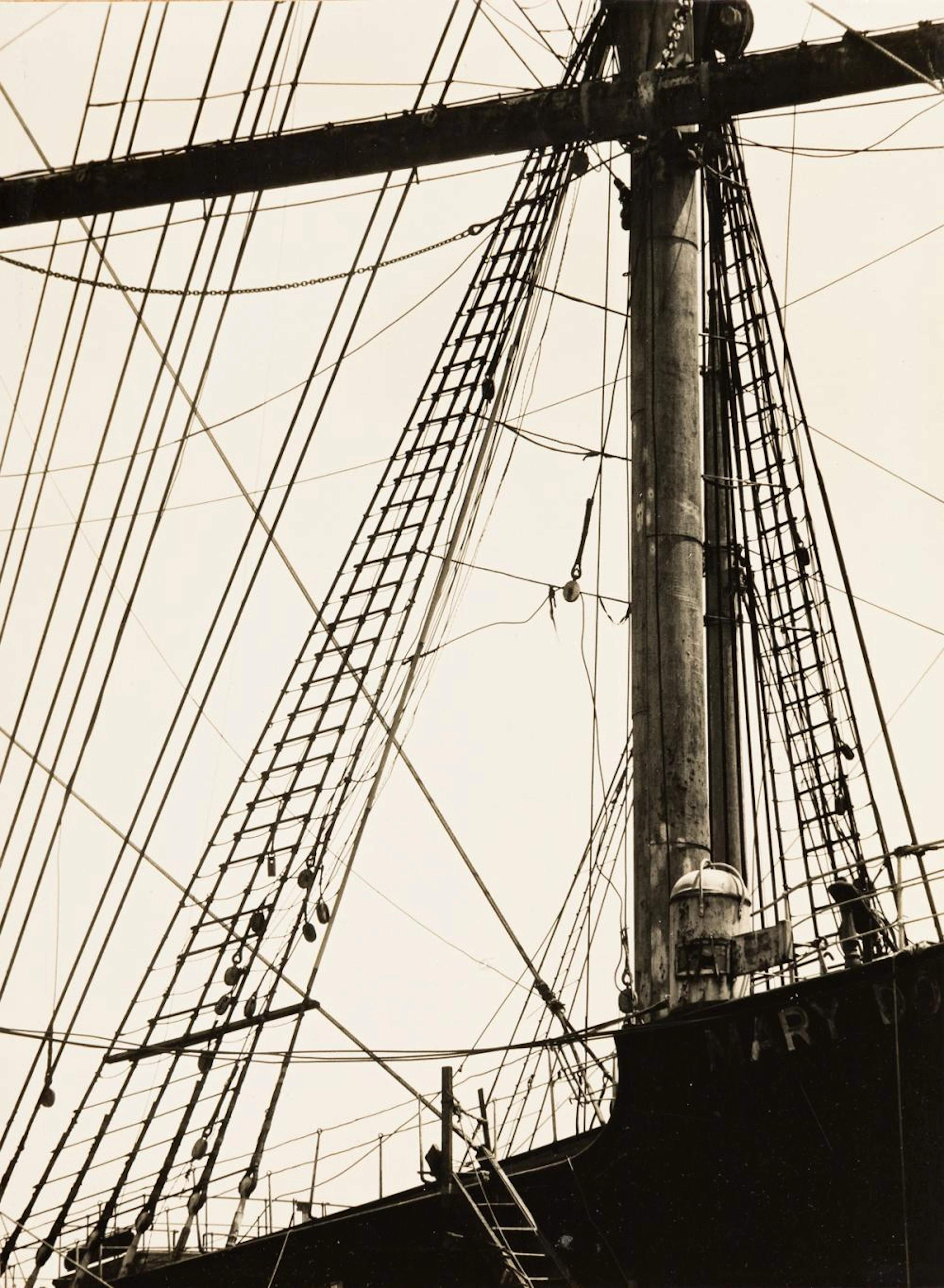 ALMA LAVENSON (1897-1989) Rigging.