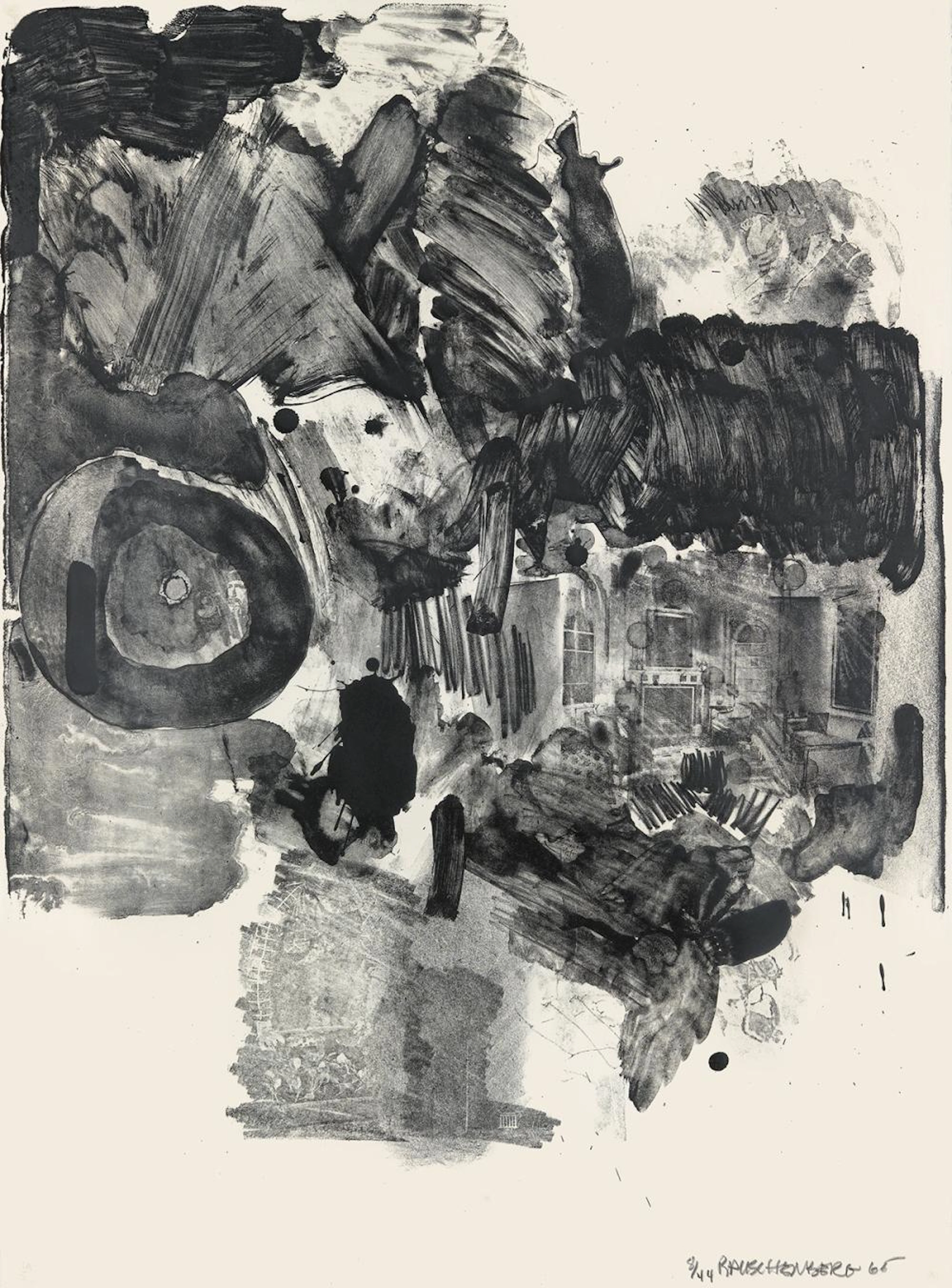 ROBERT RAUSCHENBERG Visitation II.