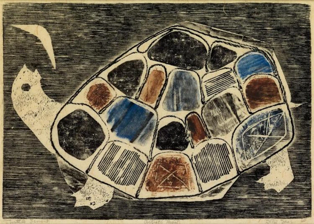 BETYE SAAR (1926 - ) Turtles Lament.