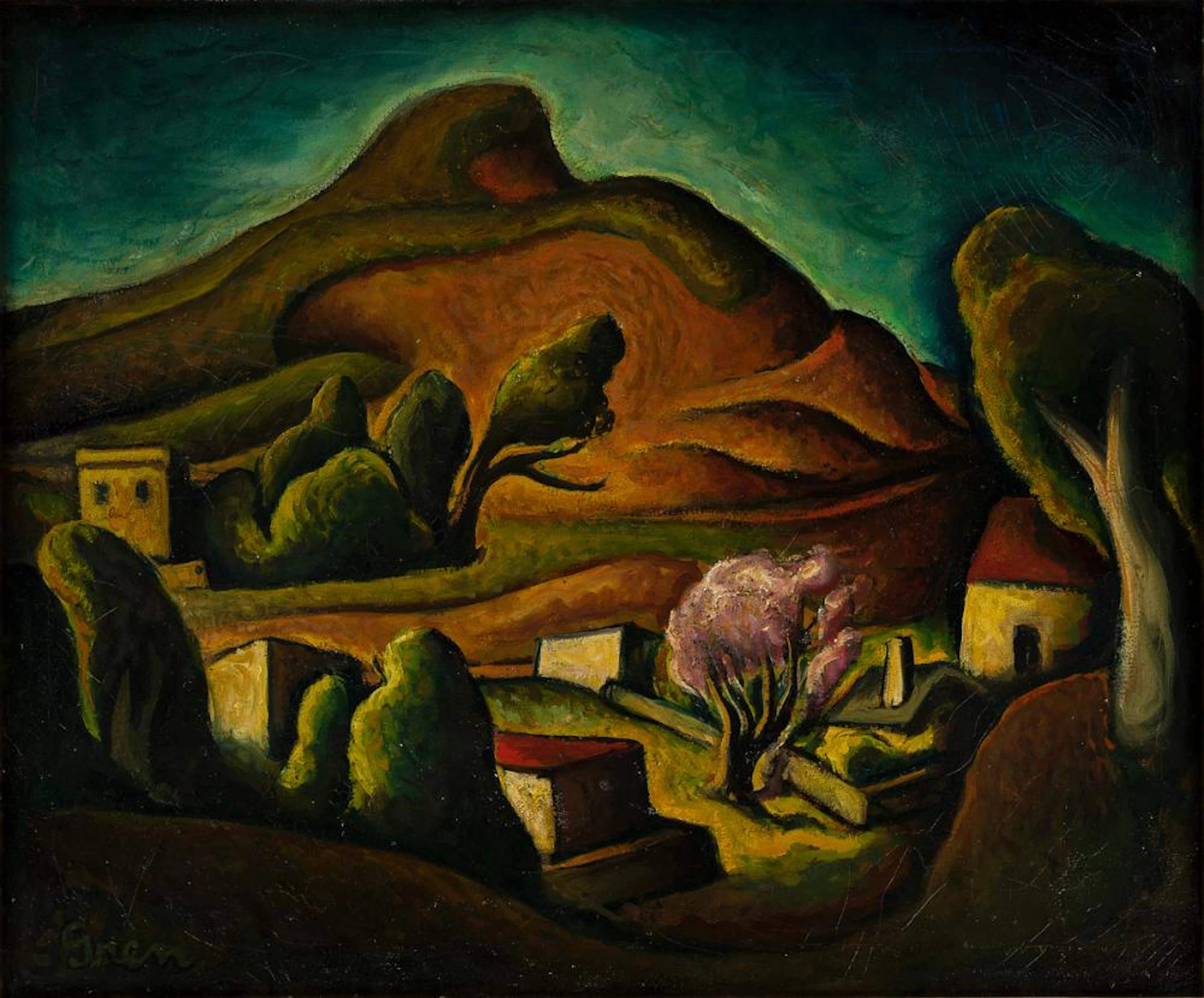 NILS GREN Solemn Hill, California.