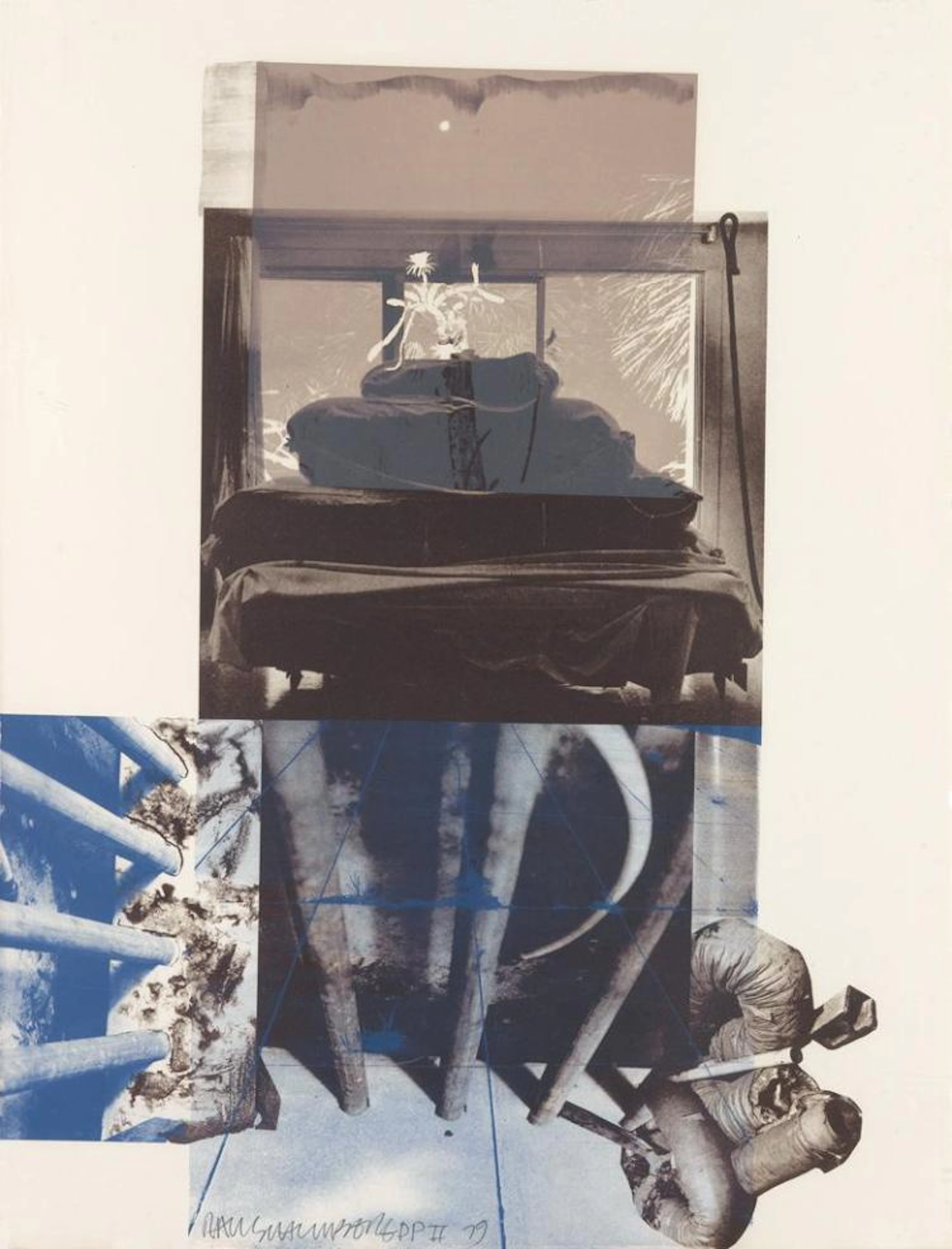 ROBERT RAUSCHENBERG Rookery Mounds--Night Tork.