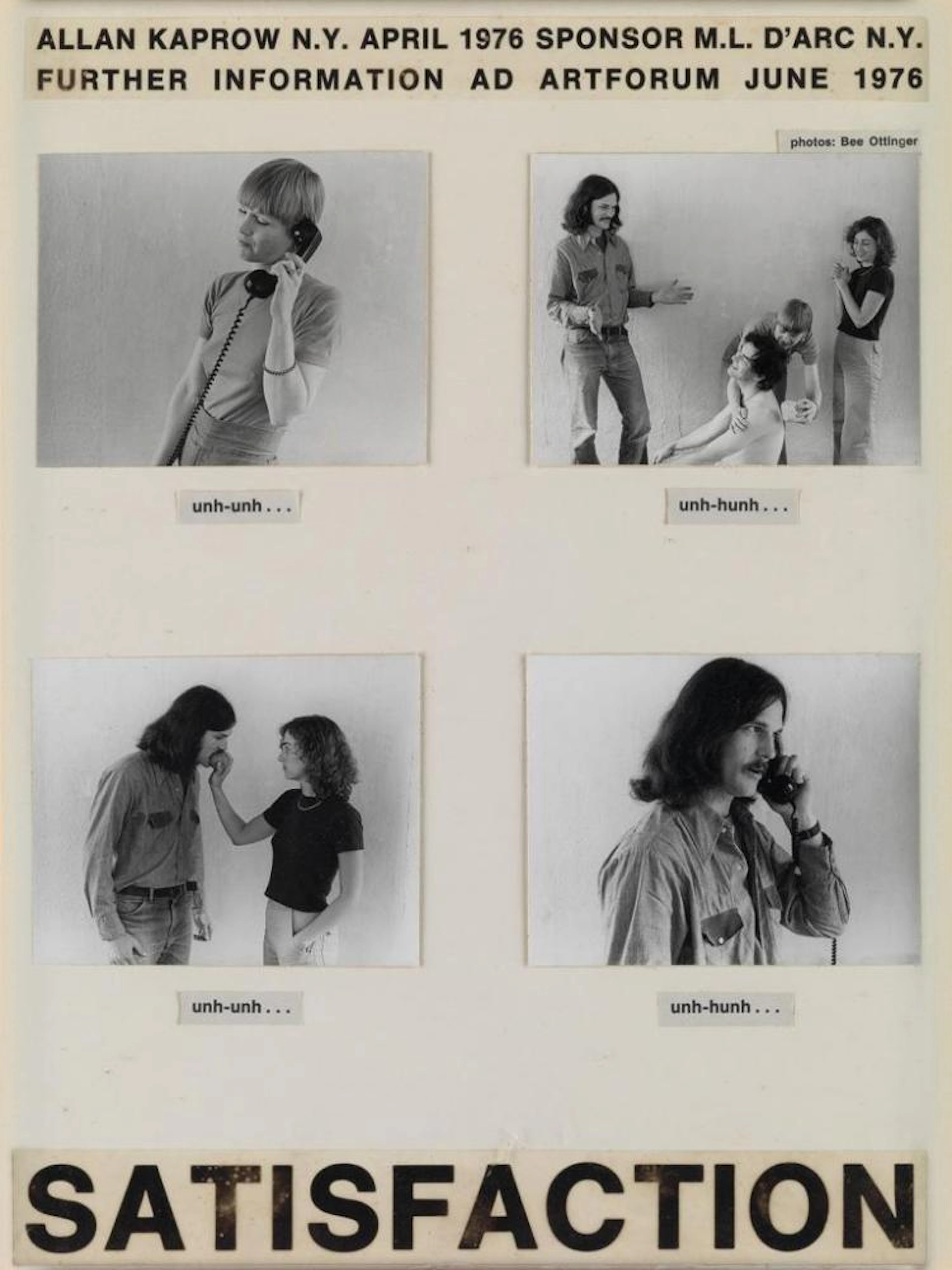 ALLAN KAPROW A small collection of works.