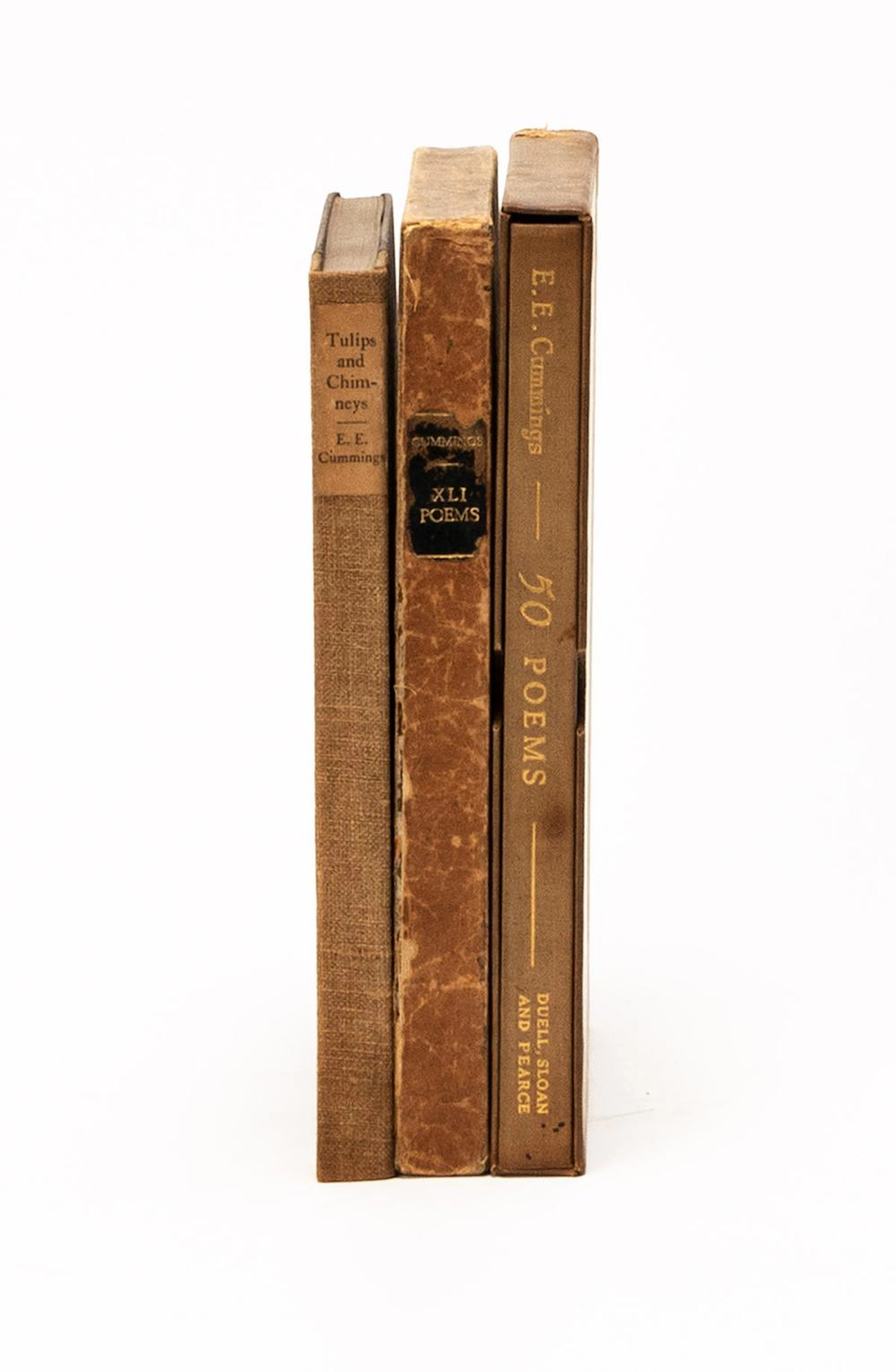 CUMMINGS, E.E. Group of 3 First editions.