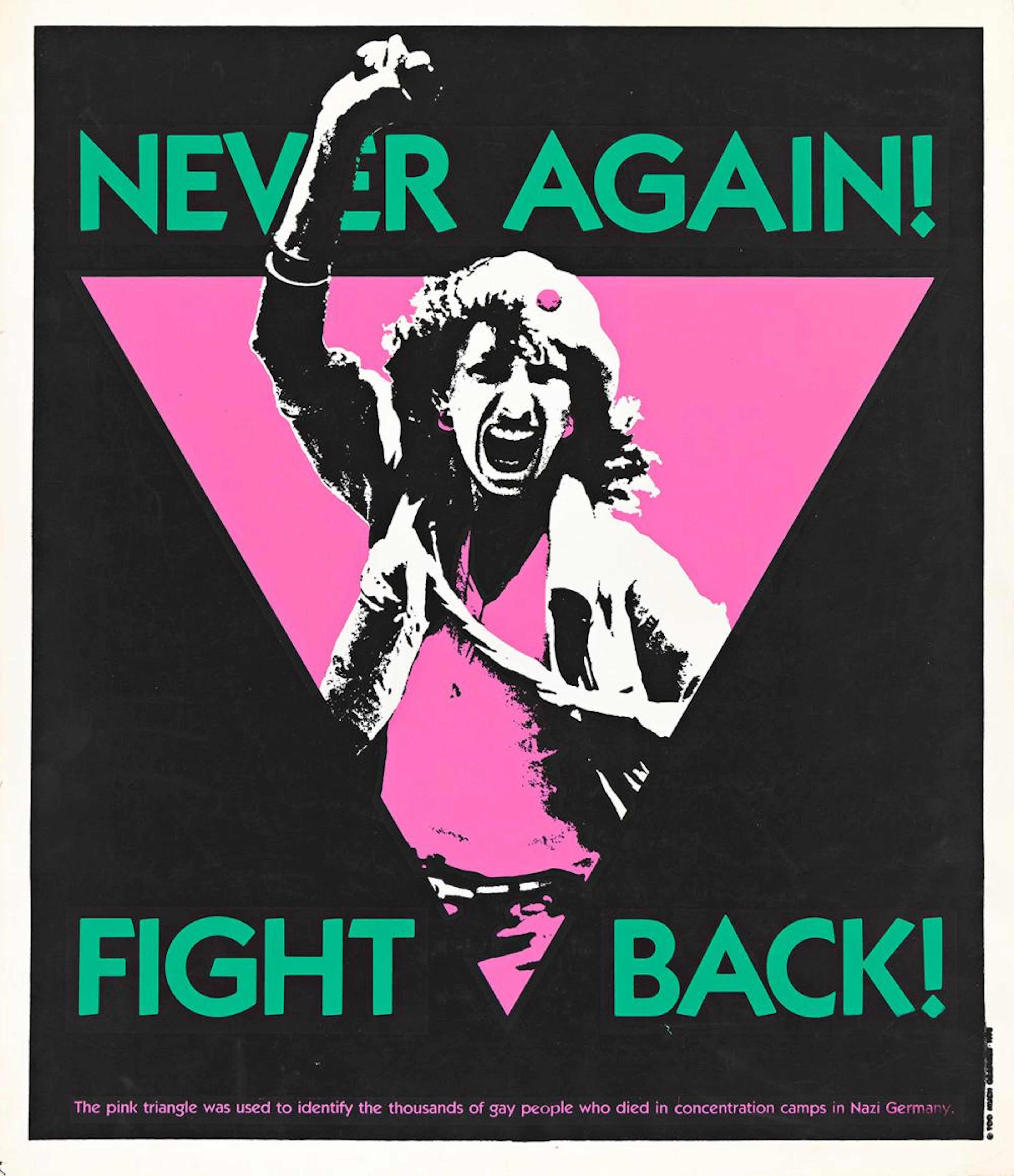 TOO MUCH GRAPHICS COLLECTIVE Never Again! Fight Back!