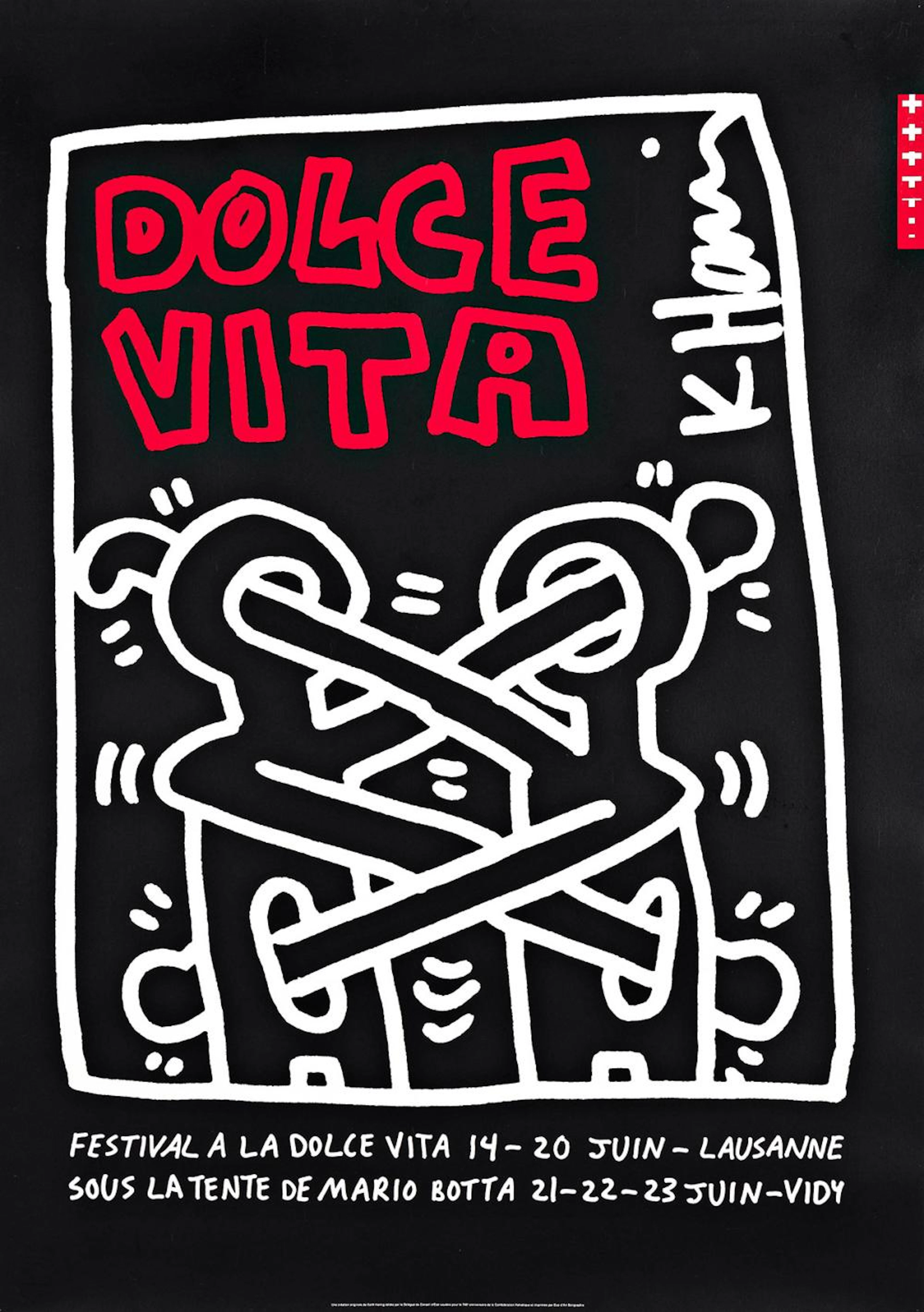 KEITH HARING (1958-1990) Dolce Vita