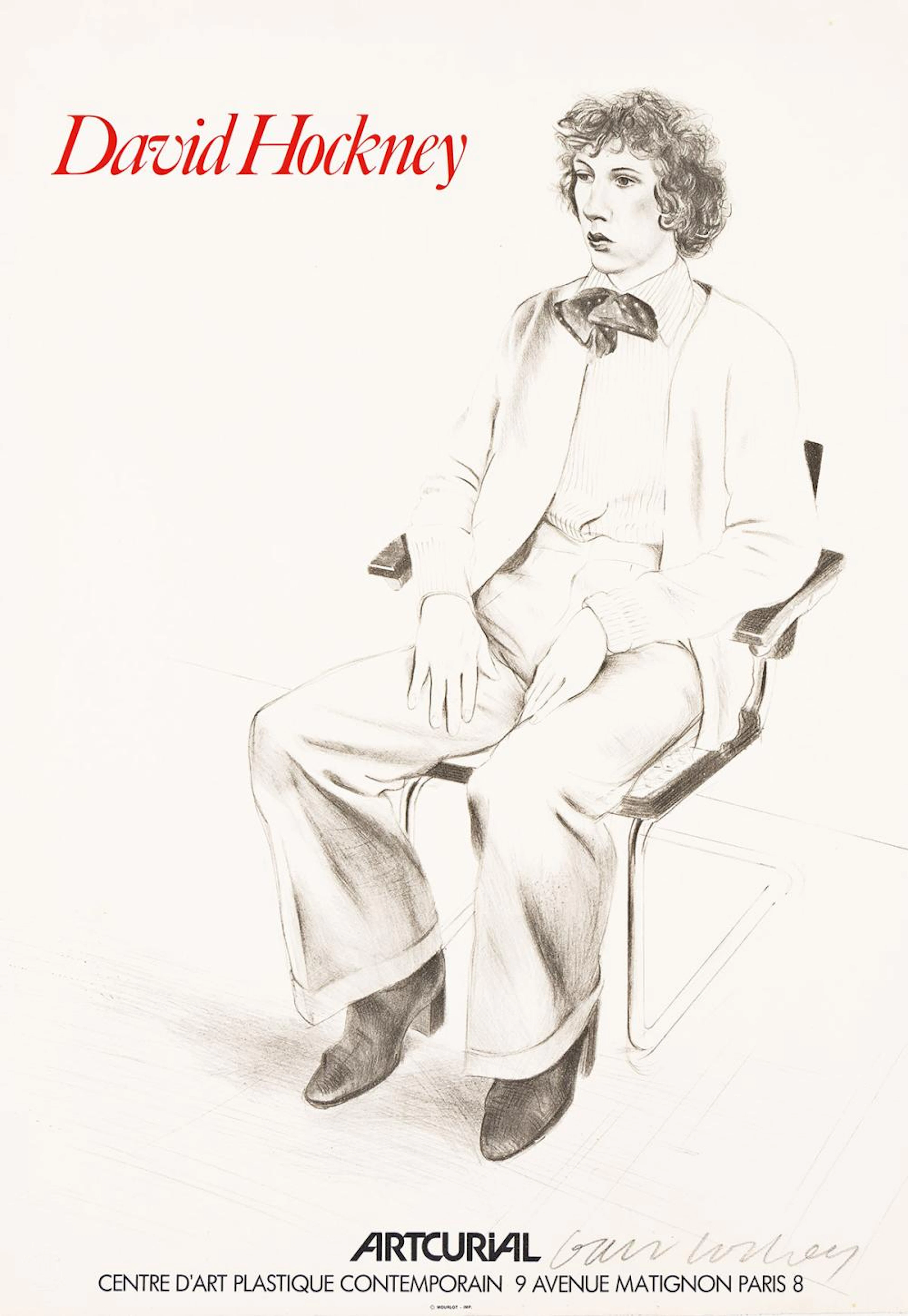 DAVID HOCKNEY (1937 - ) David Hockney / Artcurial.
