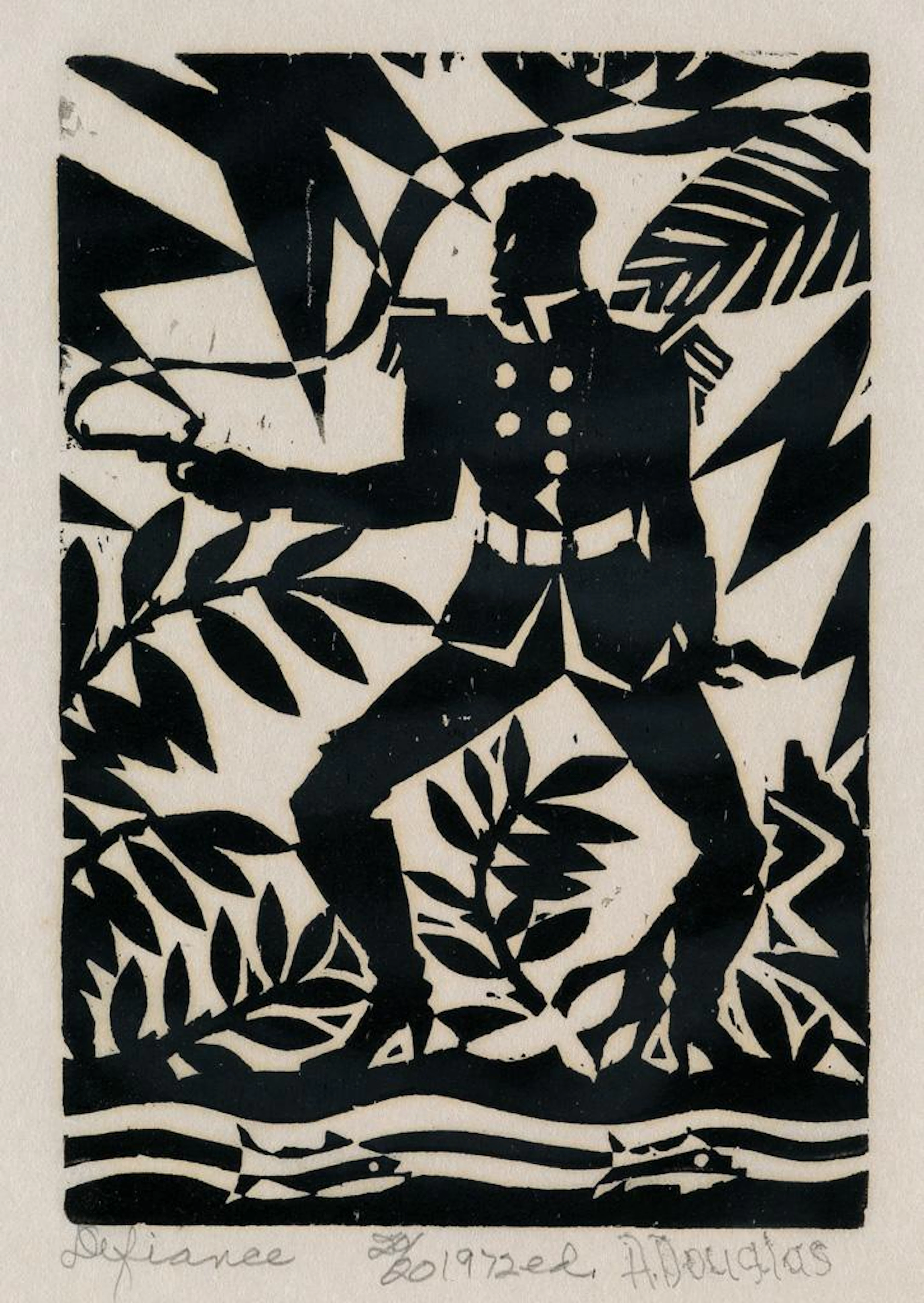 AARON DOUGLAS (1899 - 1972) Emperor Jones.