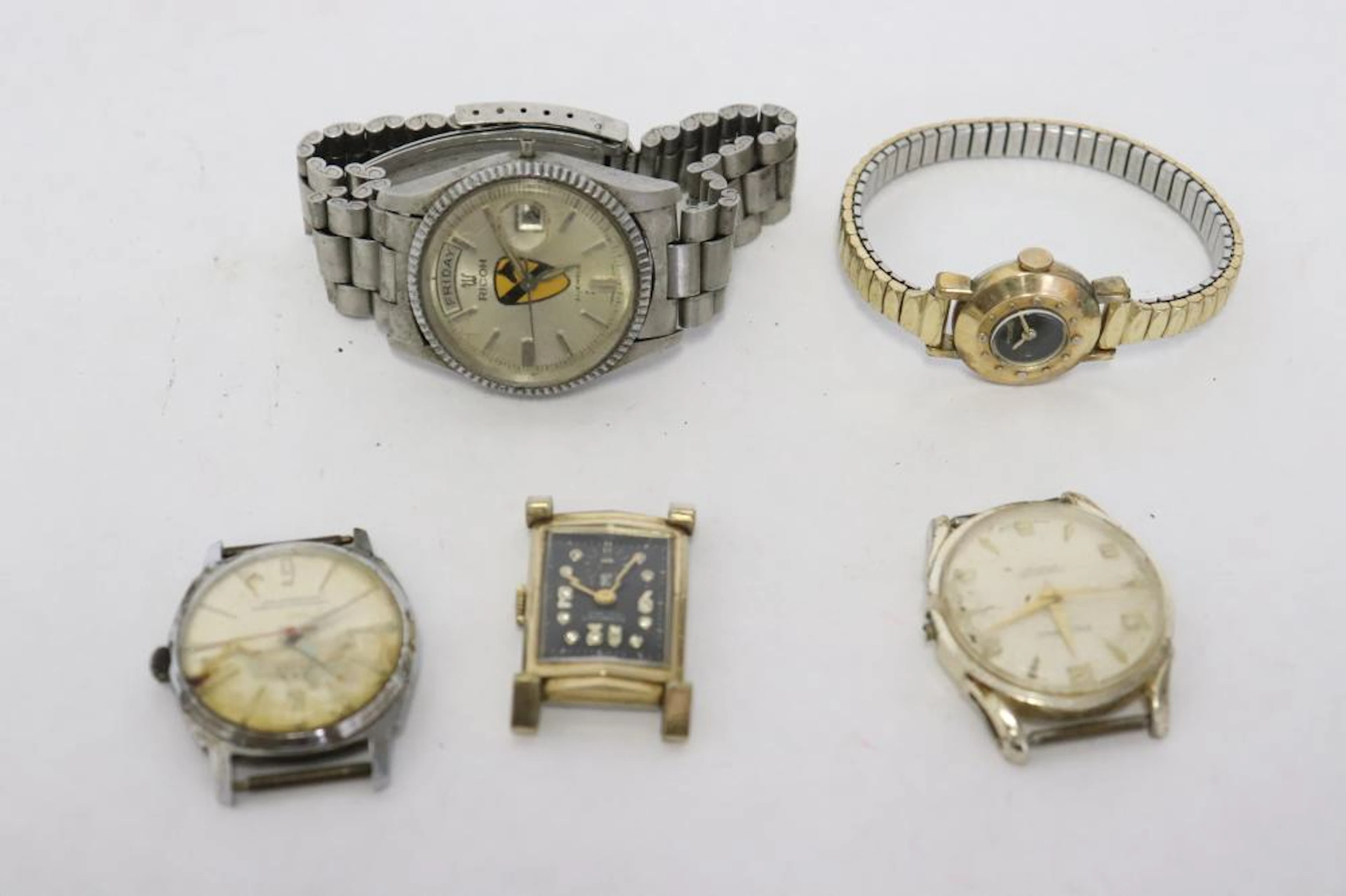 5 vintage watches