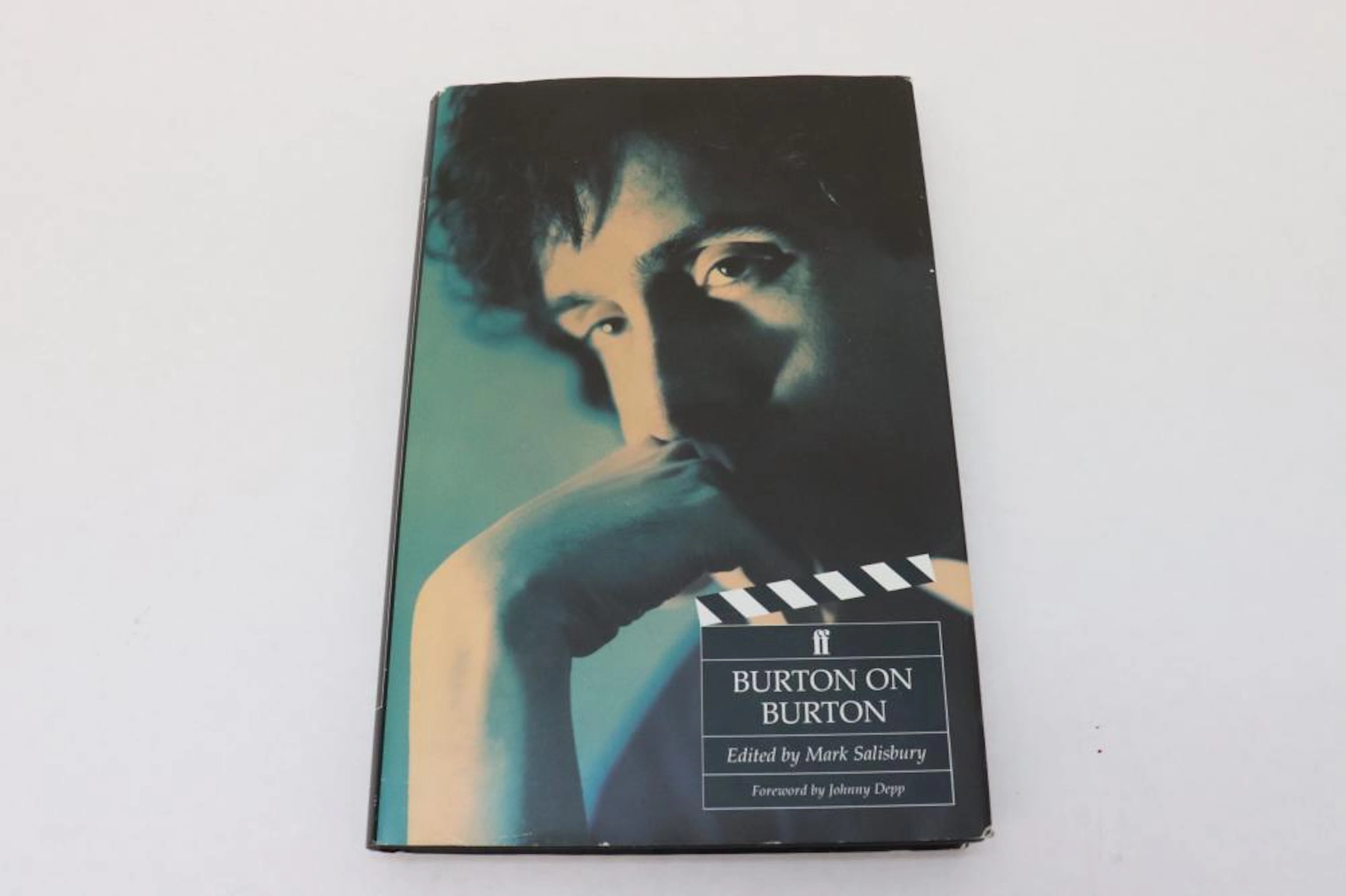 Book "Burton on Burton" signed by Tim Burto