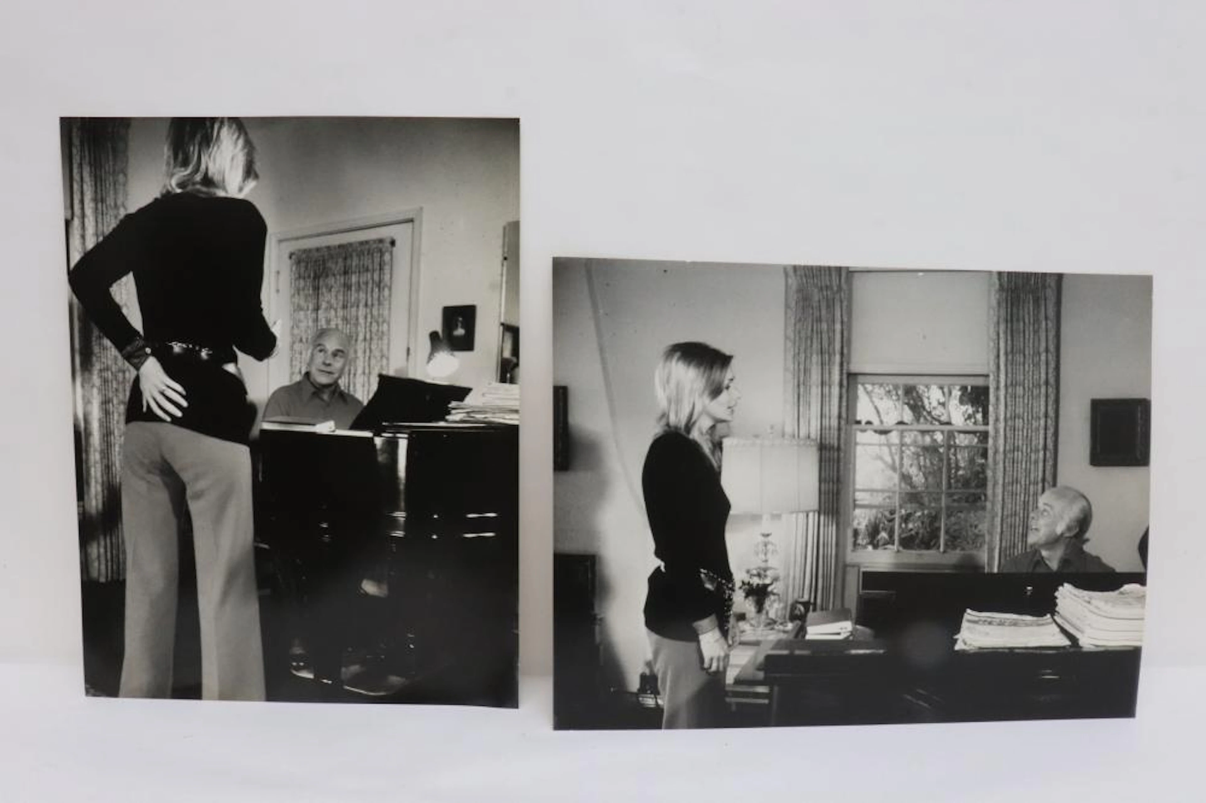 2 photos of Ms. Sally Kellerman by Alfred Eisenstaedt