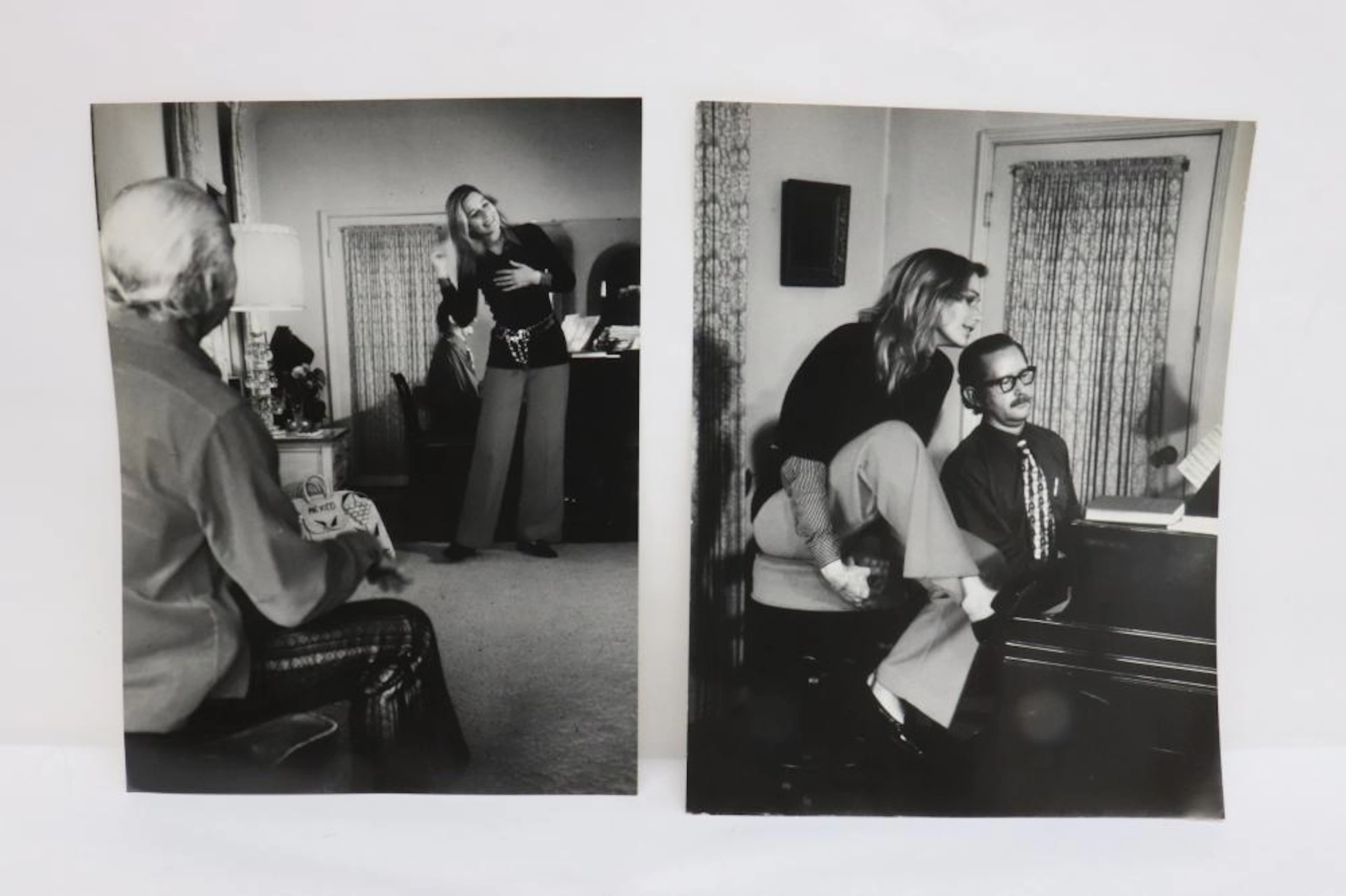 2 photos of Ms. Sally Kellerman by Alfred Eisenstaedt