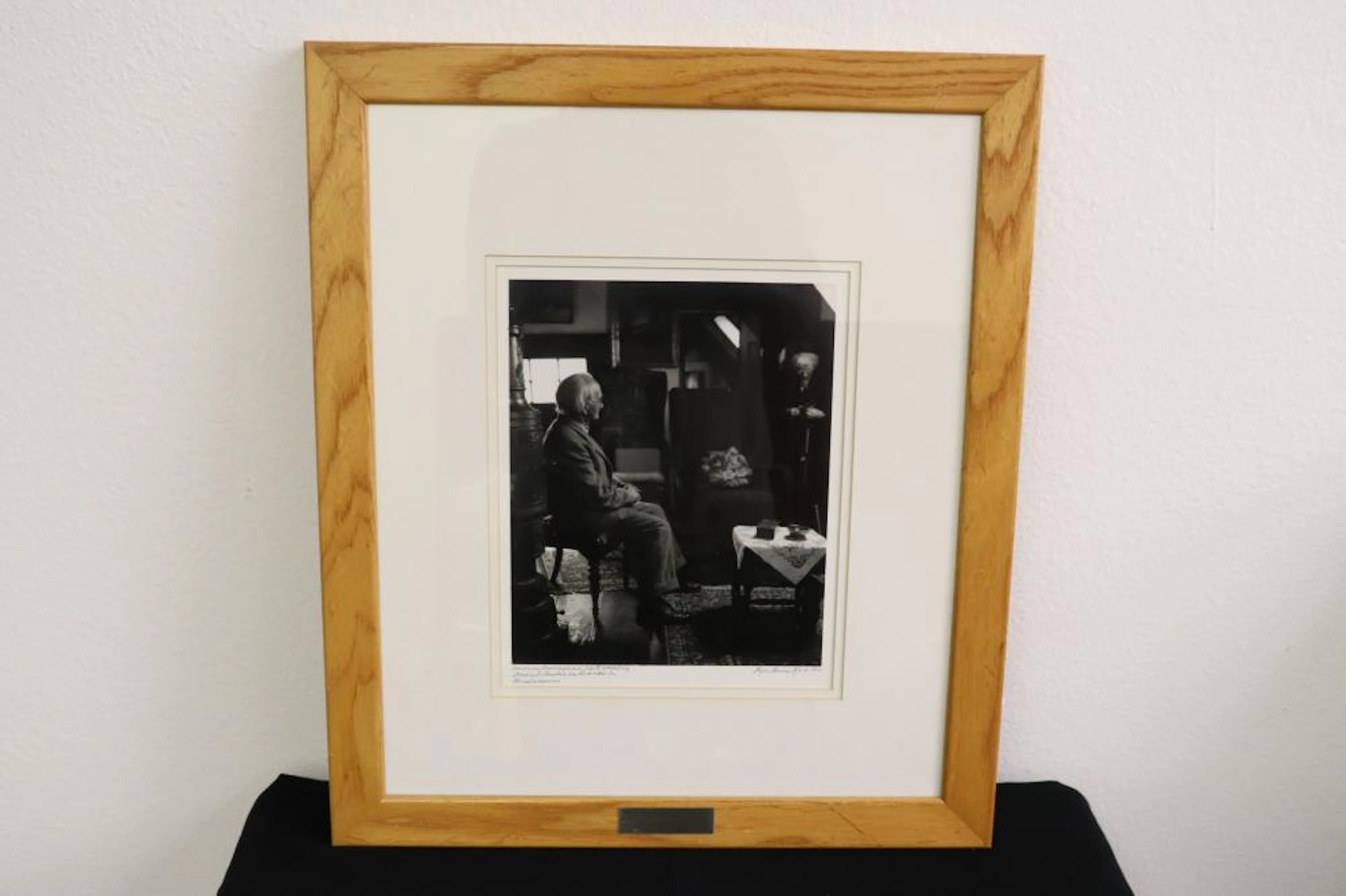 Gelatin silver print by Edgar Bissantz, signed & dated