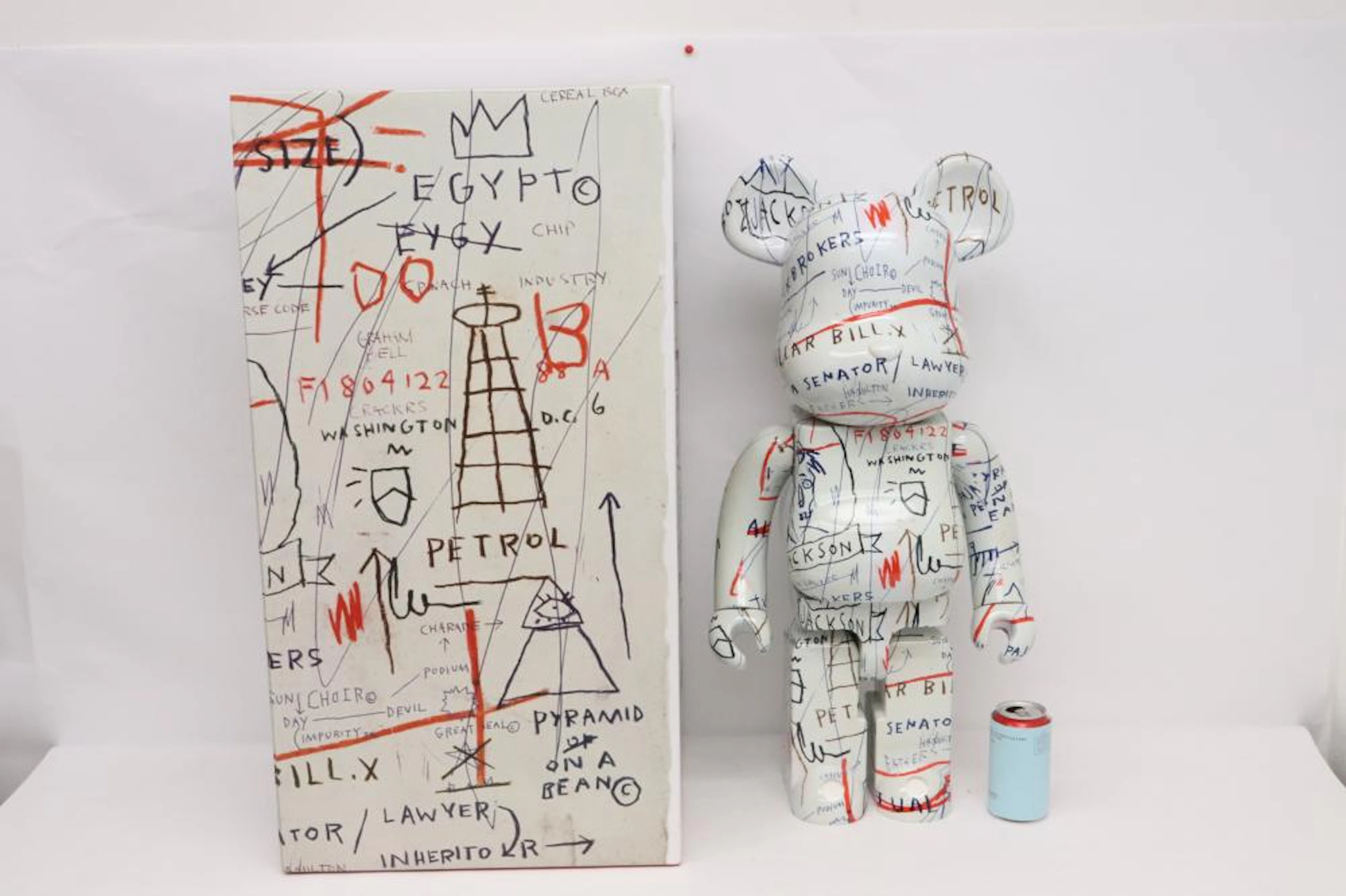 Bearbrick Jean-Michel Basquiat 1000% figure