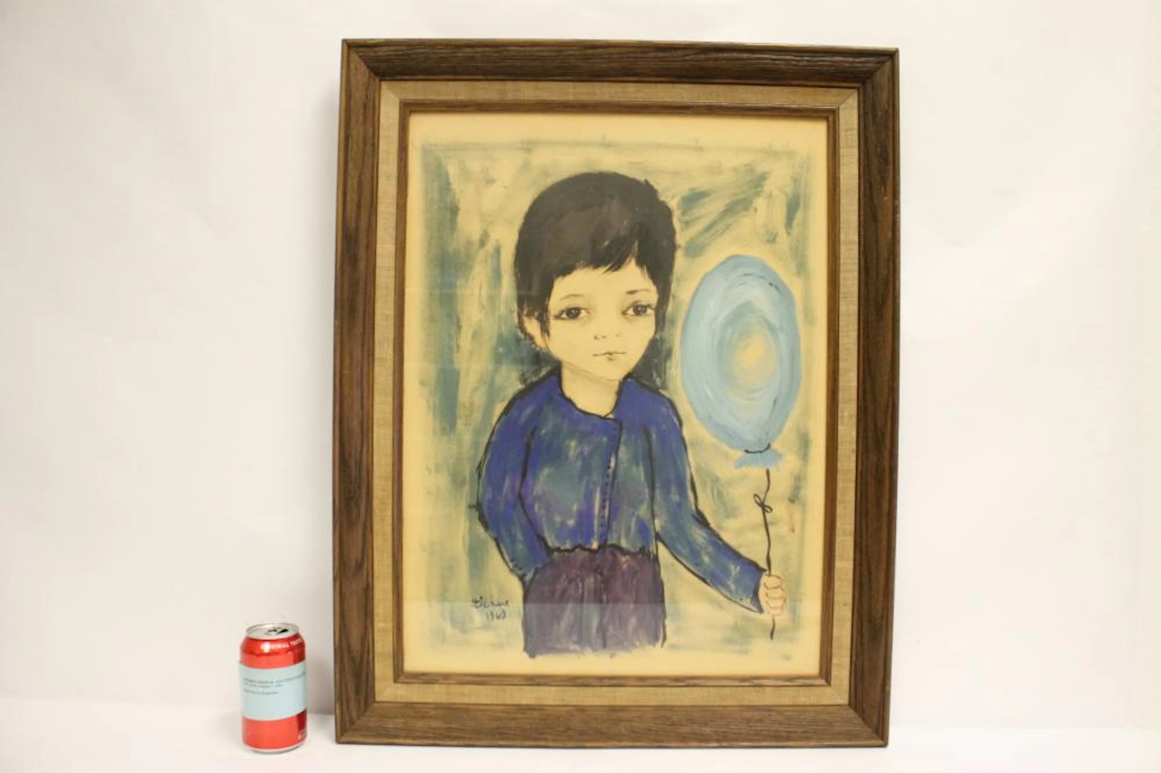 Mixed media painting by Roger Etienne